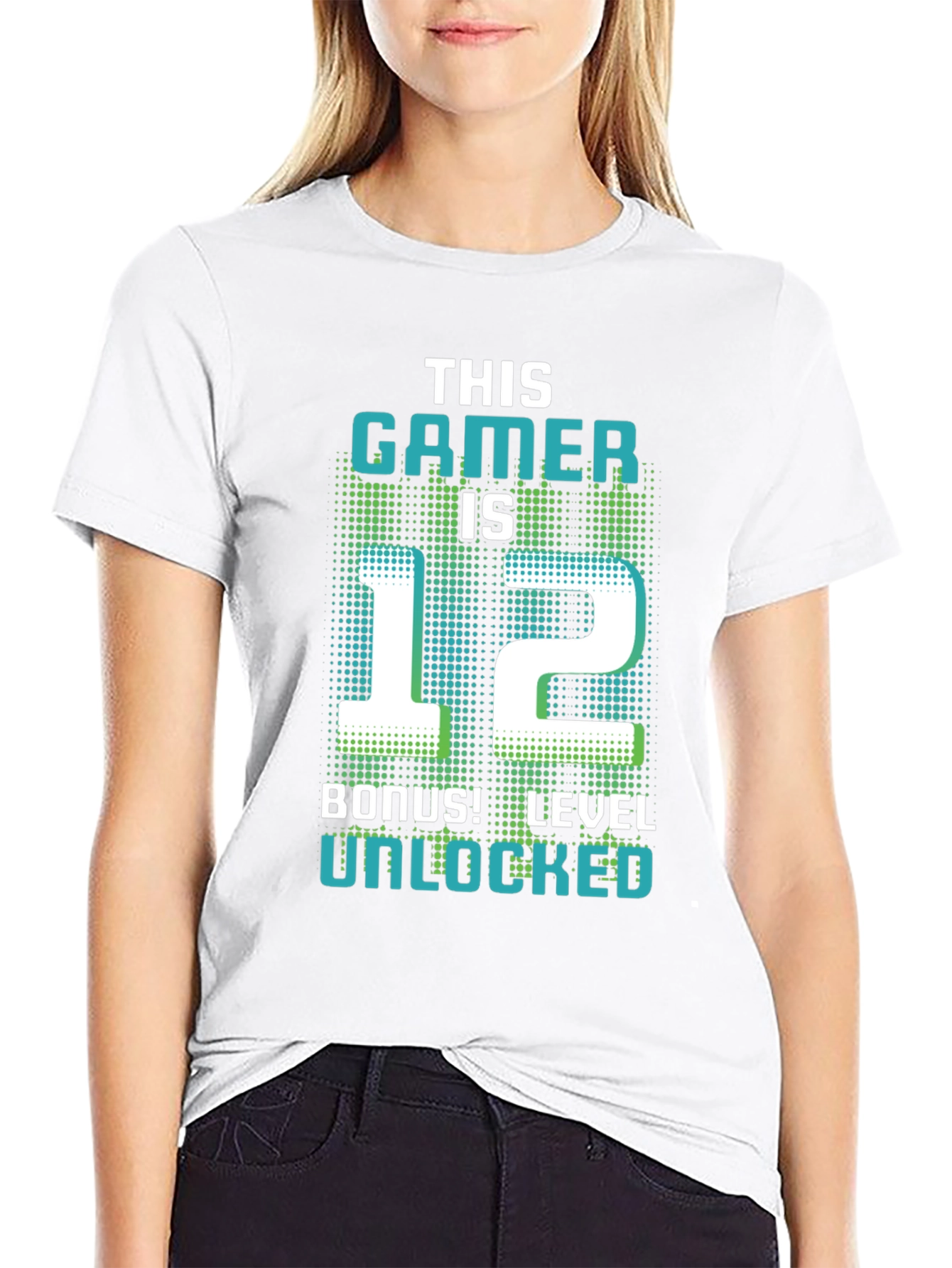 Gamer Level Unlocked 12th Birthday T-Shirt