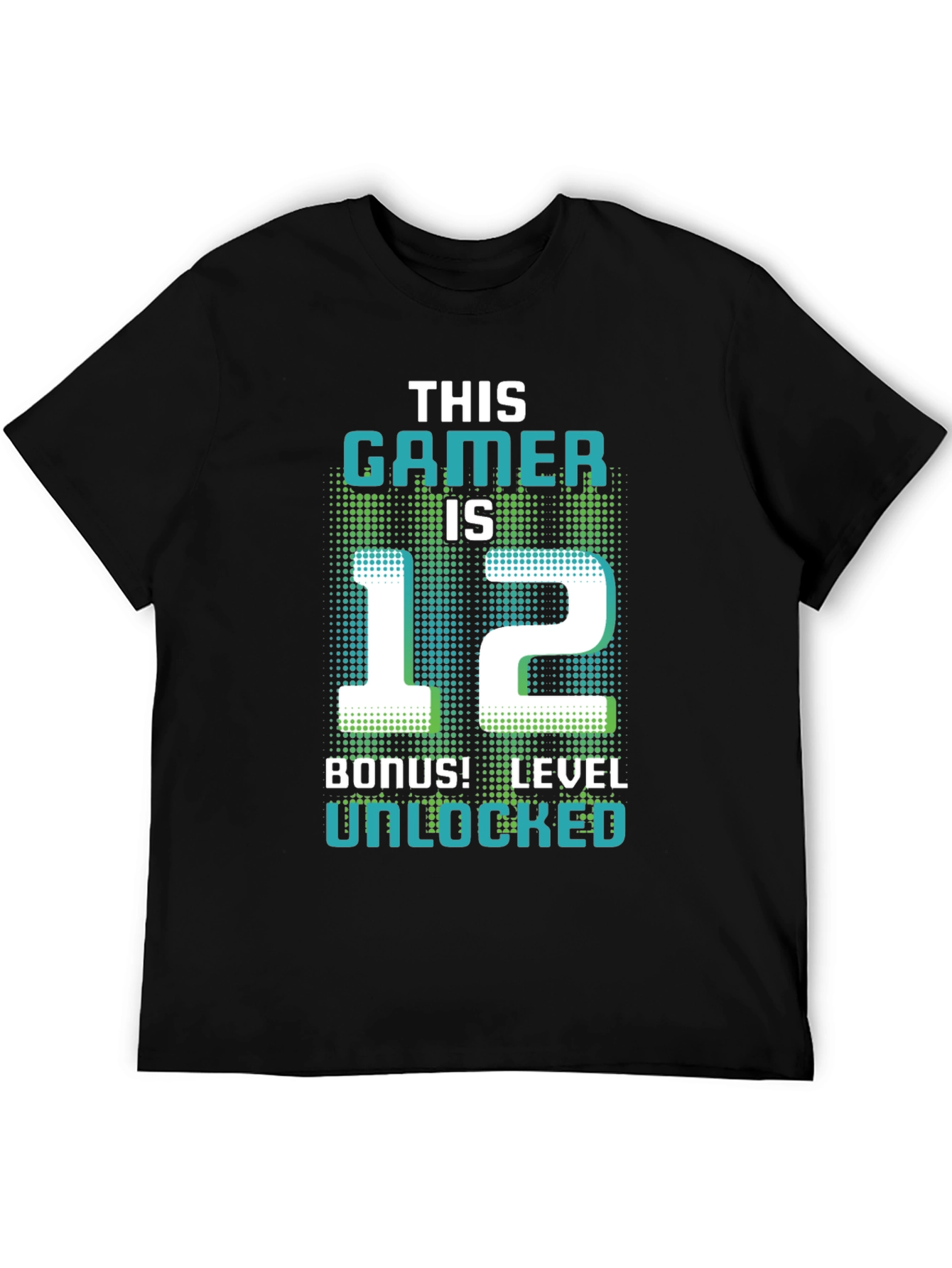 Gamer Level Unlocked 12th Birthday T-Shirt