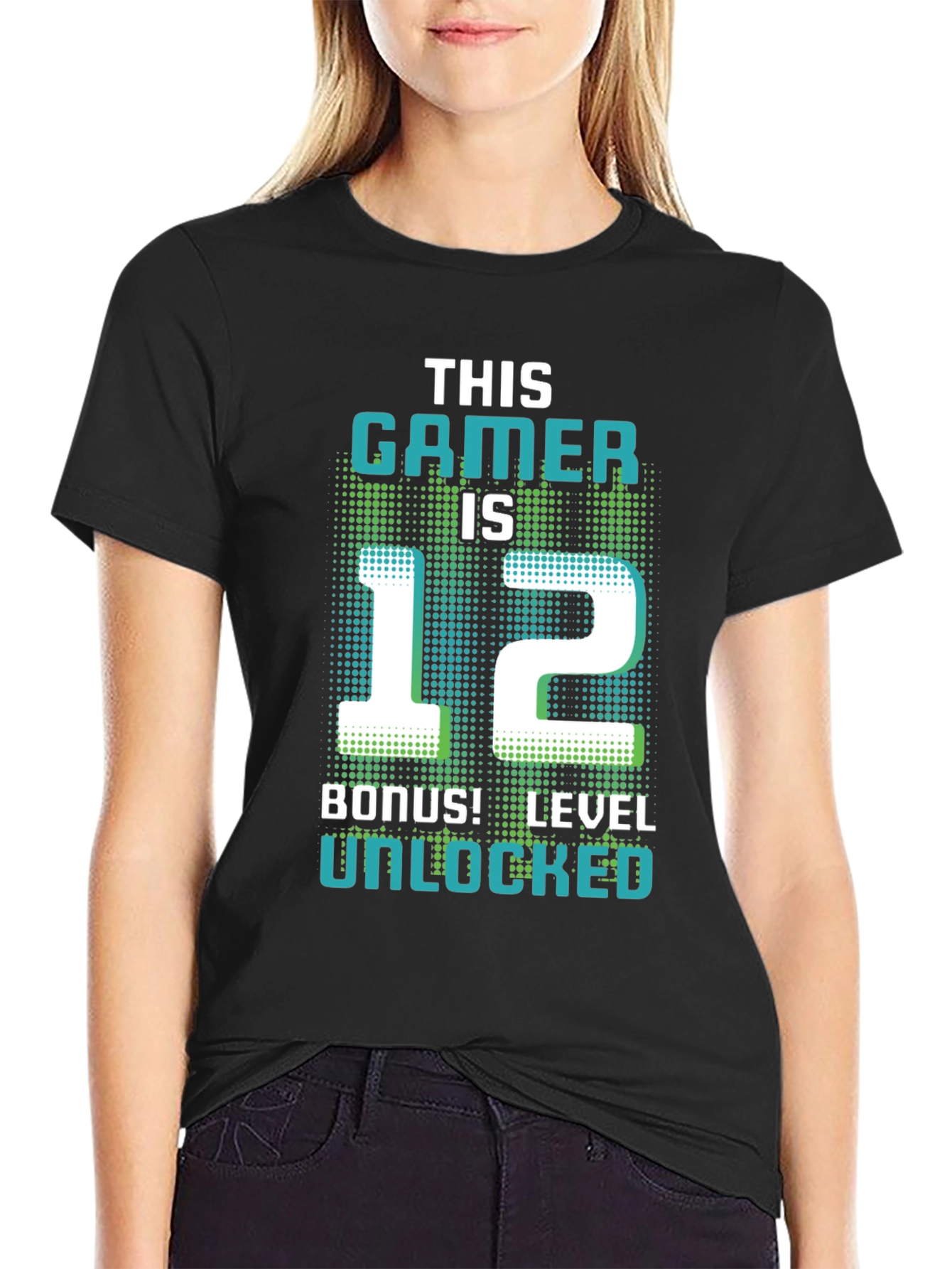 Gamer Level Unlocked 12th Birthday T-Shirt