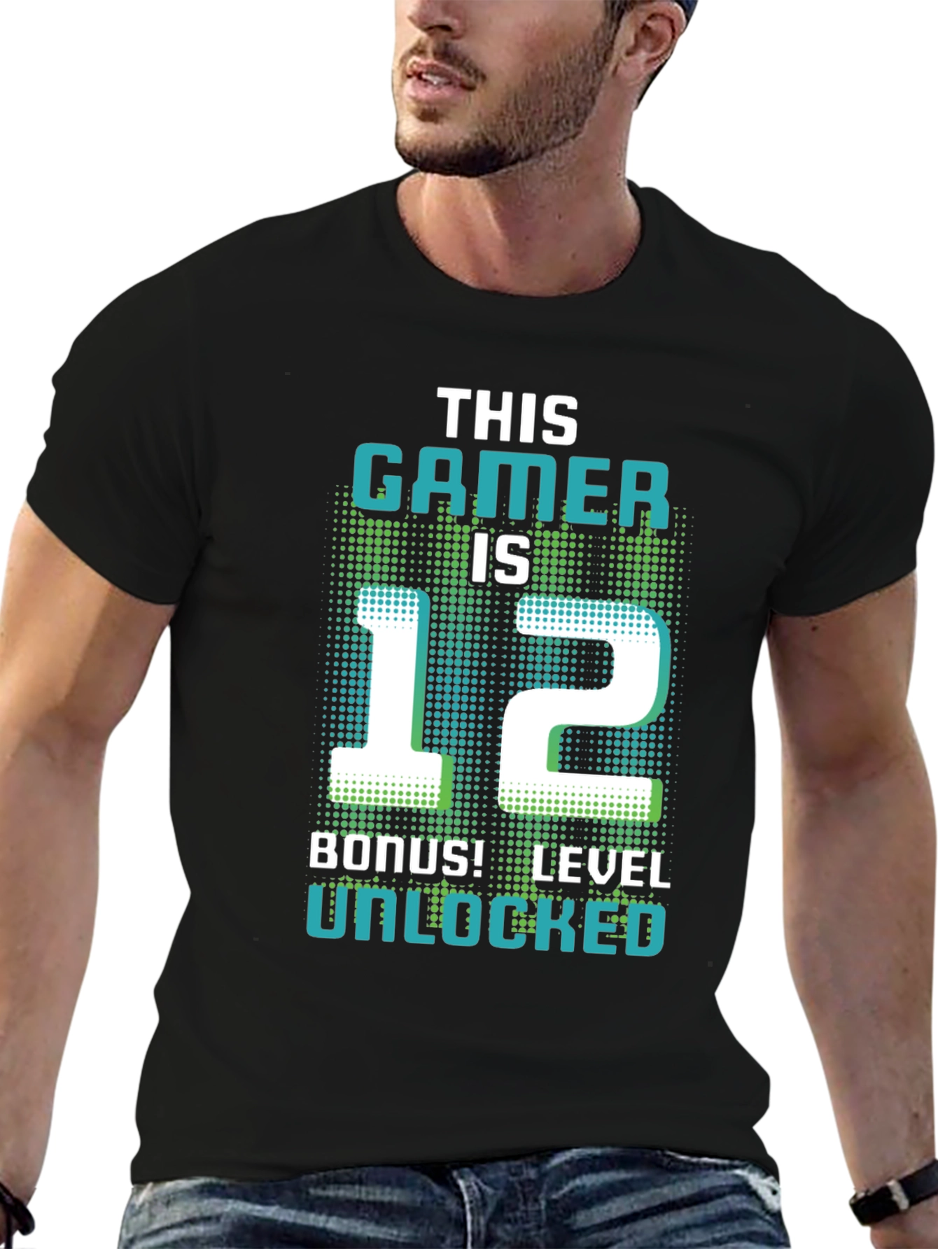 Gamer Level Unlocked 12th Birthday T-Shirt