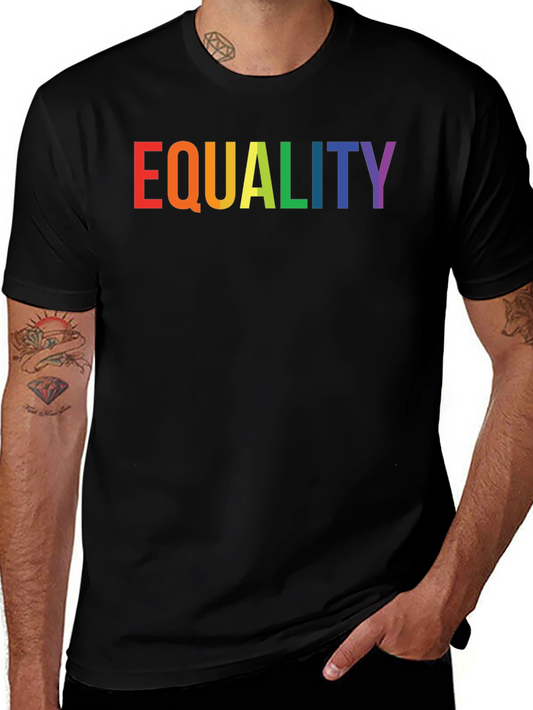 Equality Rainbow Graphic T-Shirt