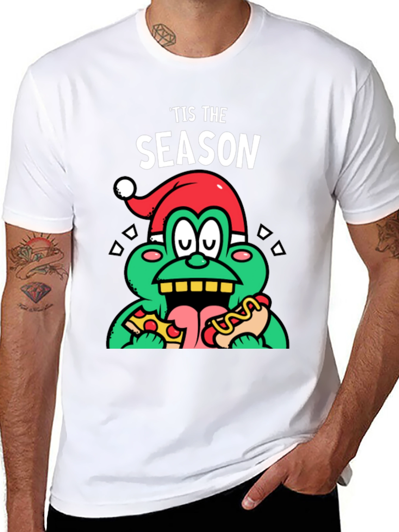 Tis The Season Holiday Graphic T-Shirt