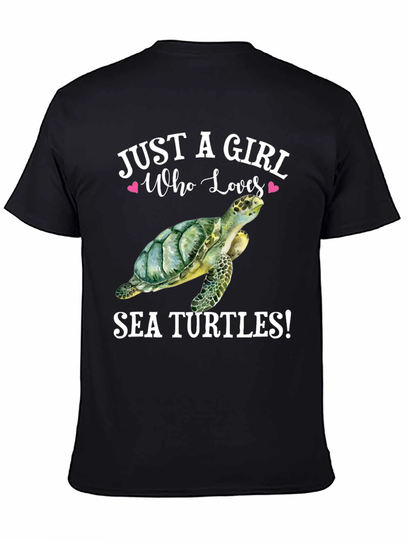 Just a Girl Who Loves Sea Turtles T-Shirt