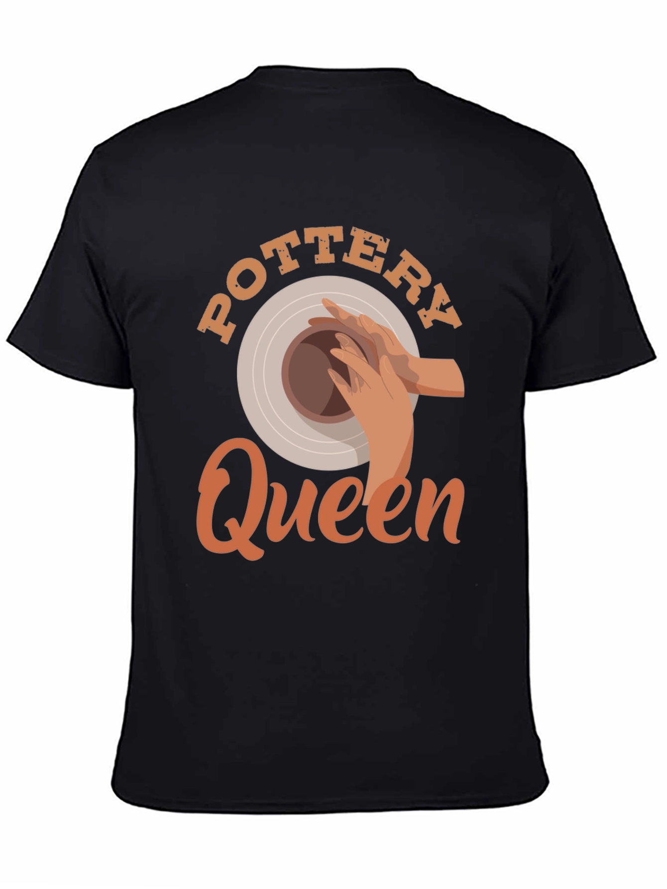 Pottery Queen Graphic T-Shirt - Artsy Gift