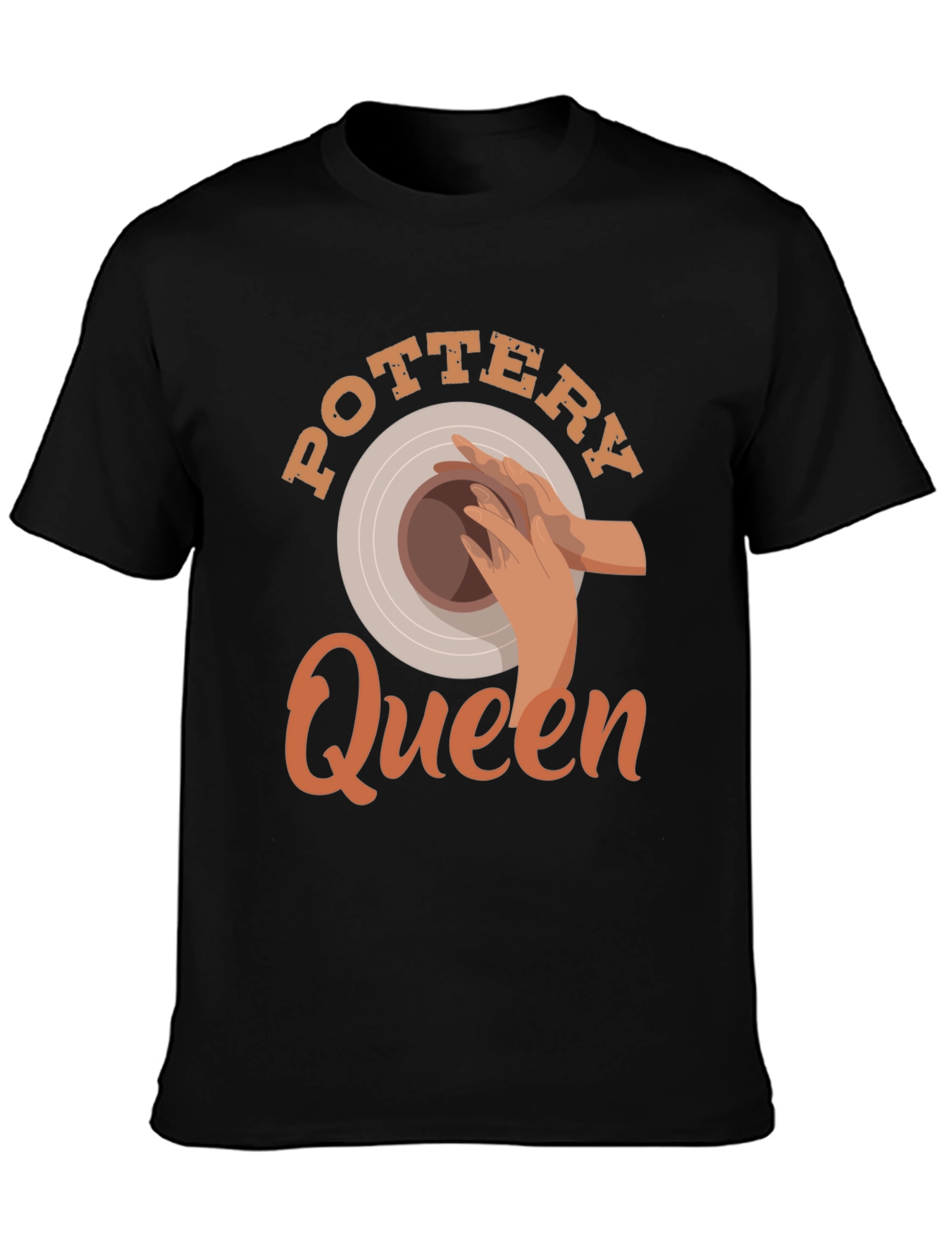Pottery Queen Graphic T-Shirt - Artsy Gift