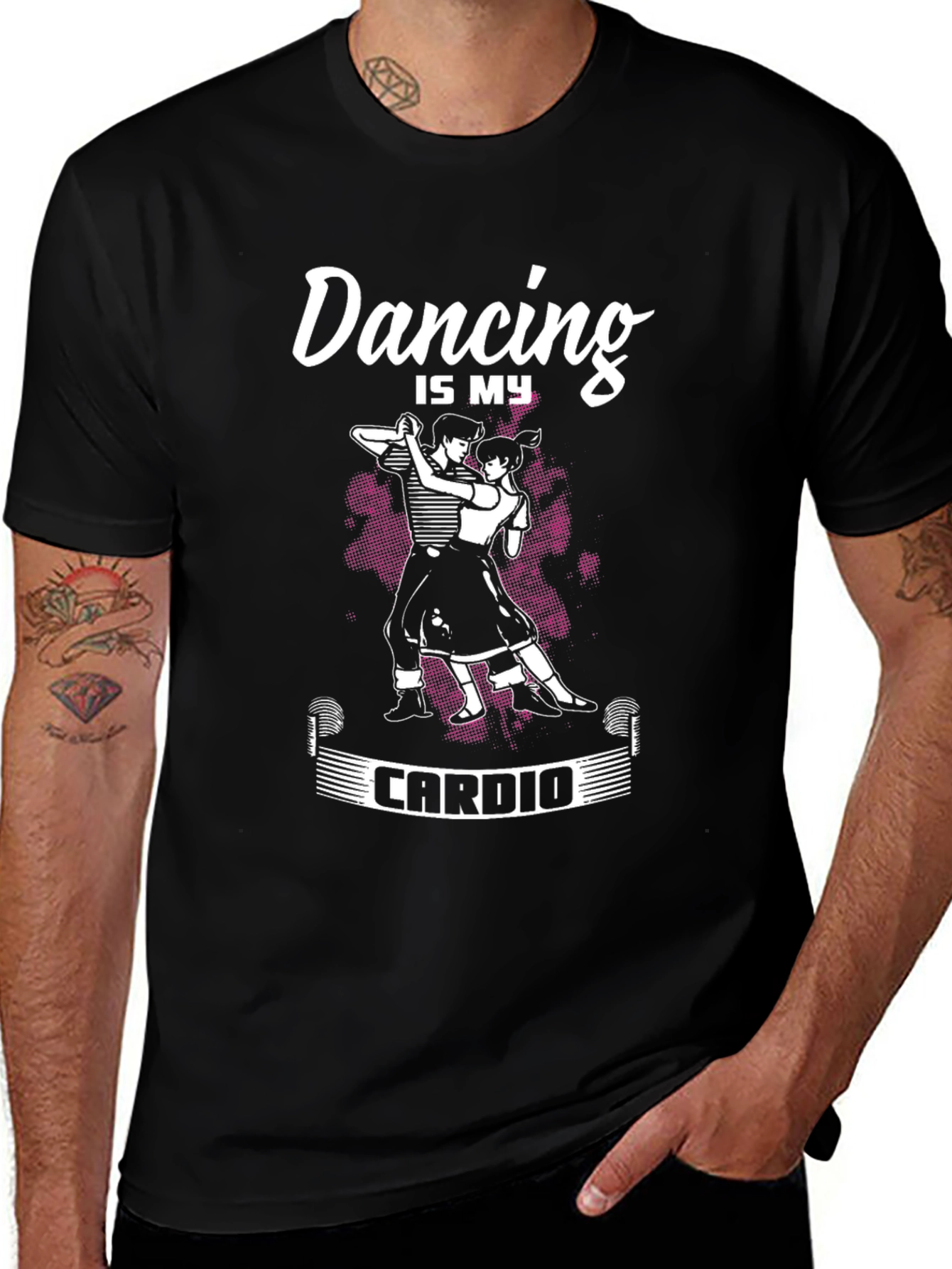 Dancing Is My Cardio Graphic Tee