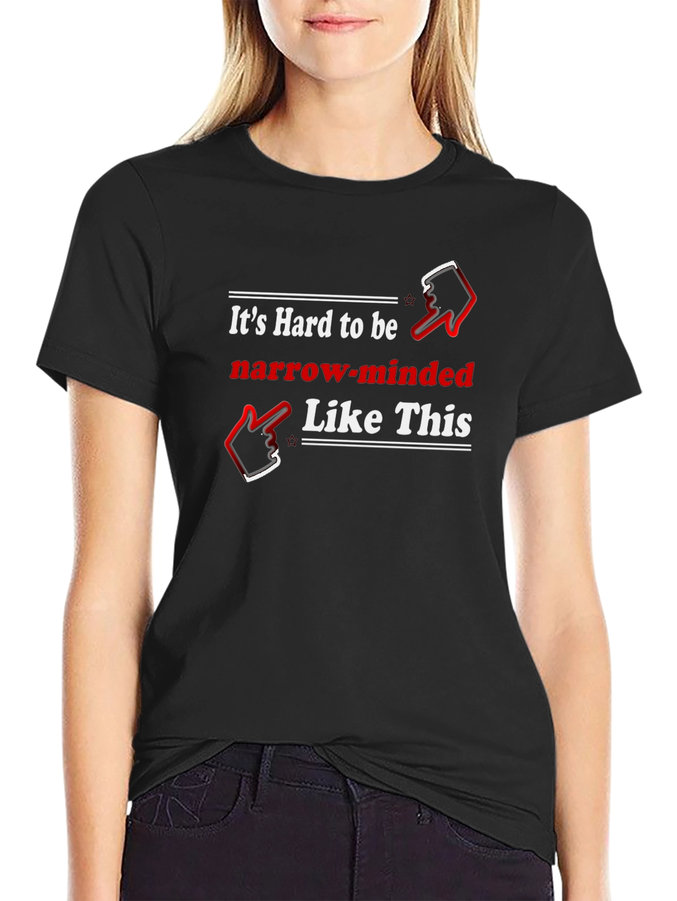 Funny Narrow Minded T-Shirt