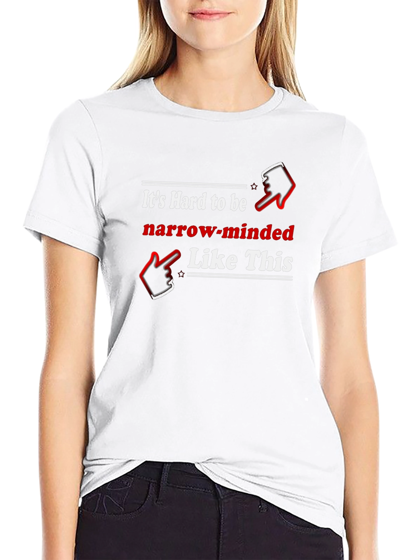 Funny Narrow Minded T-Shirt