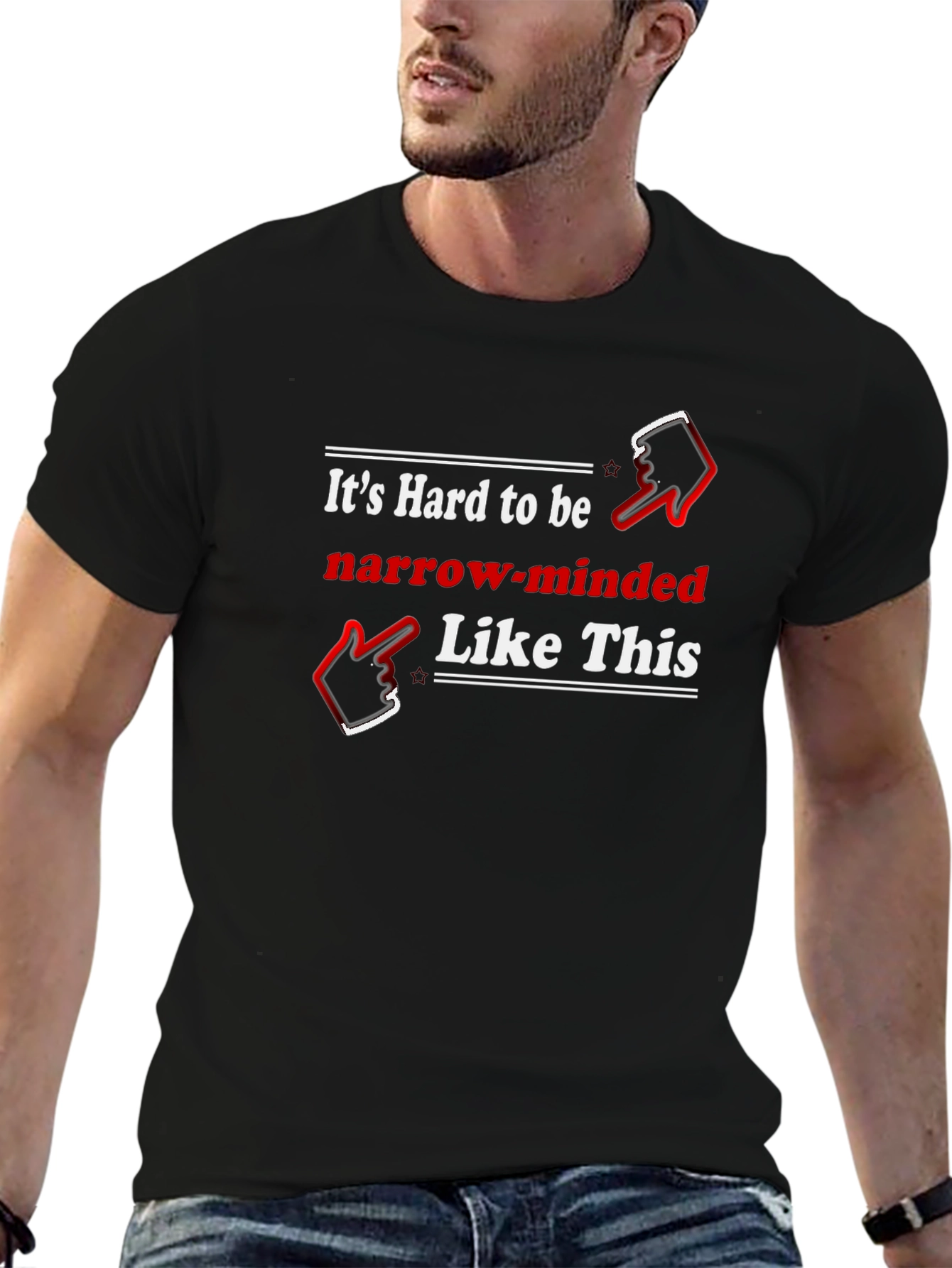 Funny Narrow Minded T-Shirt