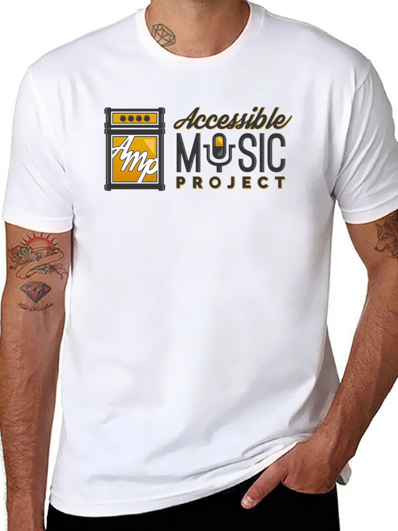 Accessible Music Project Black T-Shirt