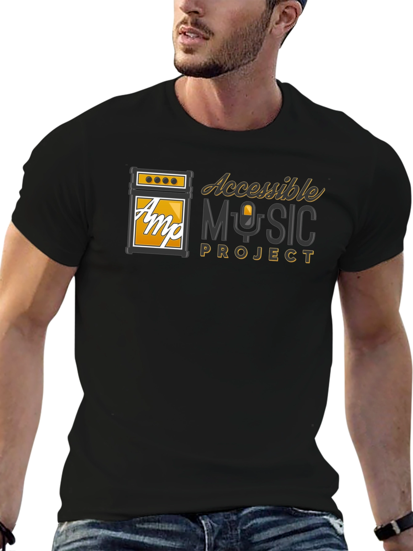 Accessible Music Project Black T-Shirt
