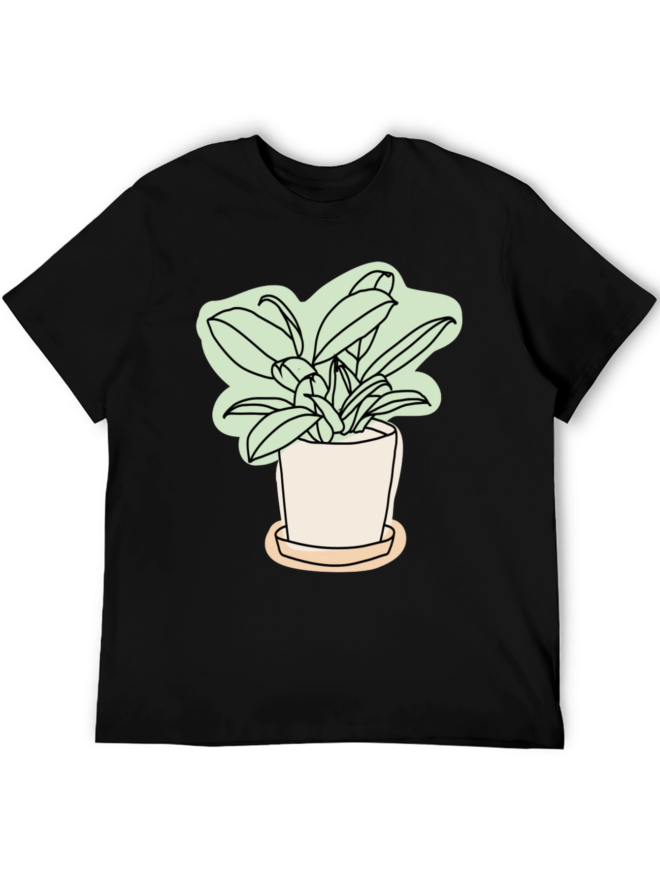 Stylish Plant Graphic Tee