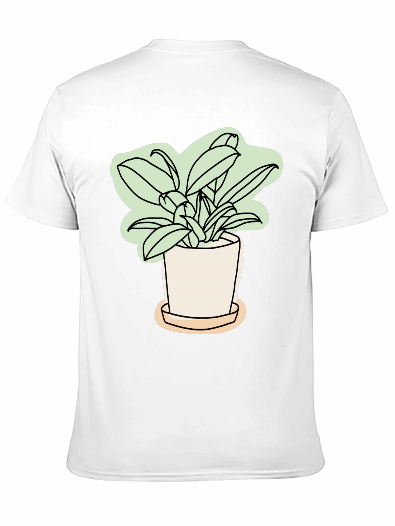 Stylish Plant Graphic Tee