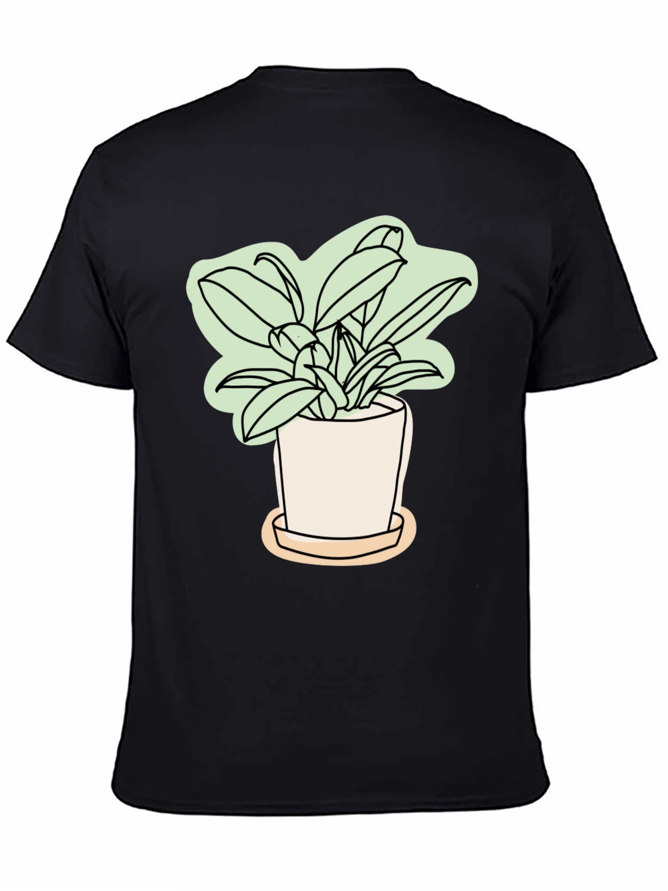 Stylish Plant Graphic Tee