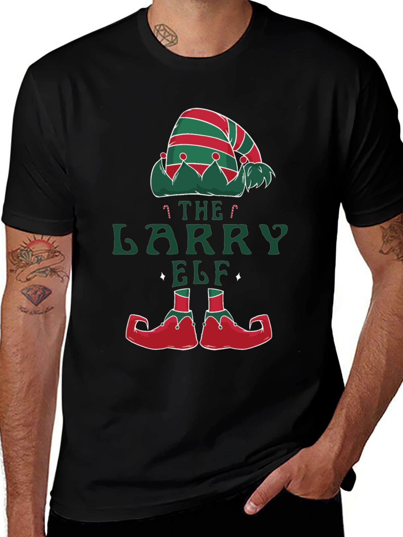Larry the Elf Christmas T-Shirt