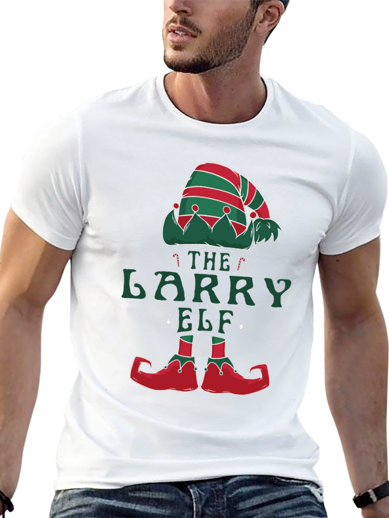 Larry the Elf Christmas T-Shirt