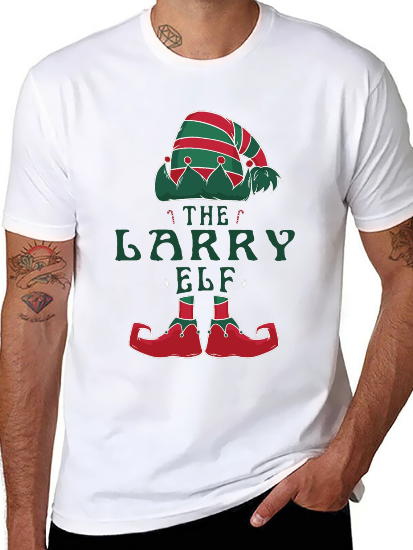 Larry the Elf Christmas T-Shirt