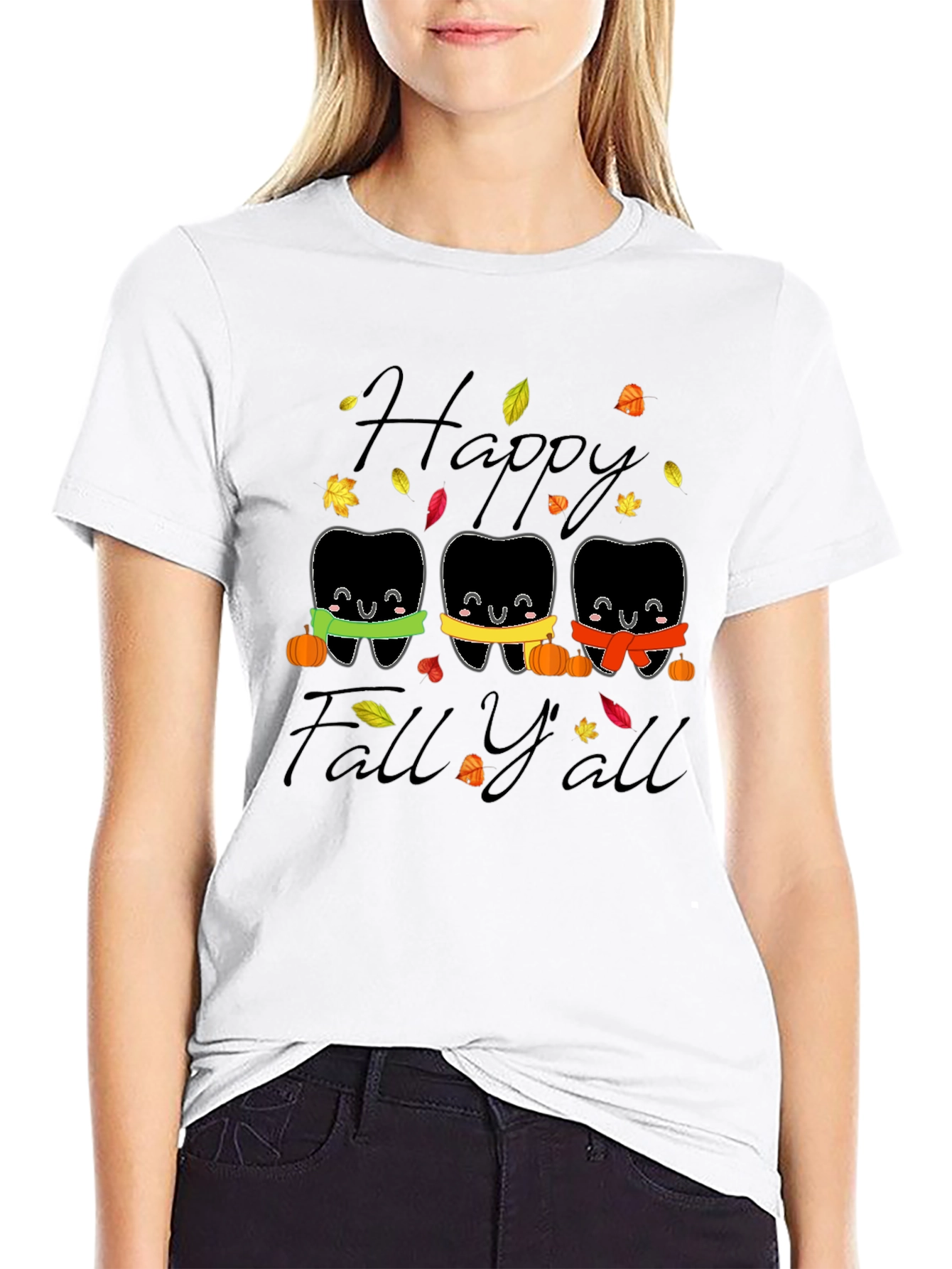 Happy Fall Yall Dental T-Shirt