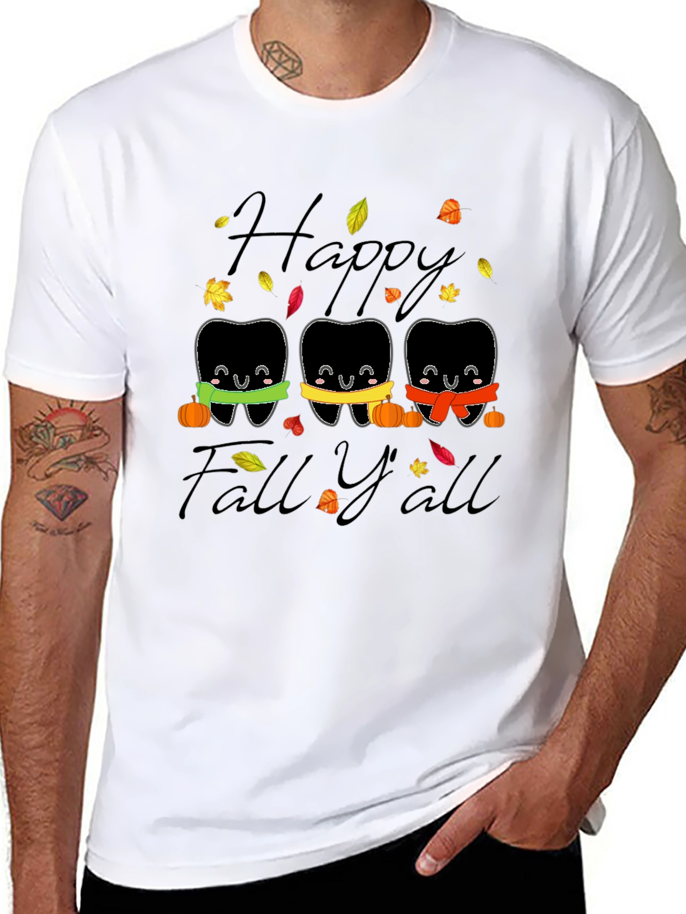 Happy Fall Yall Dental T-Shirt