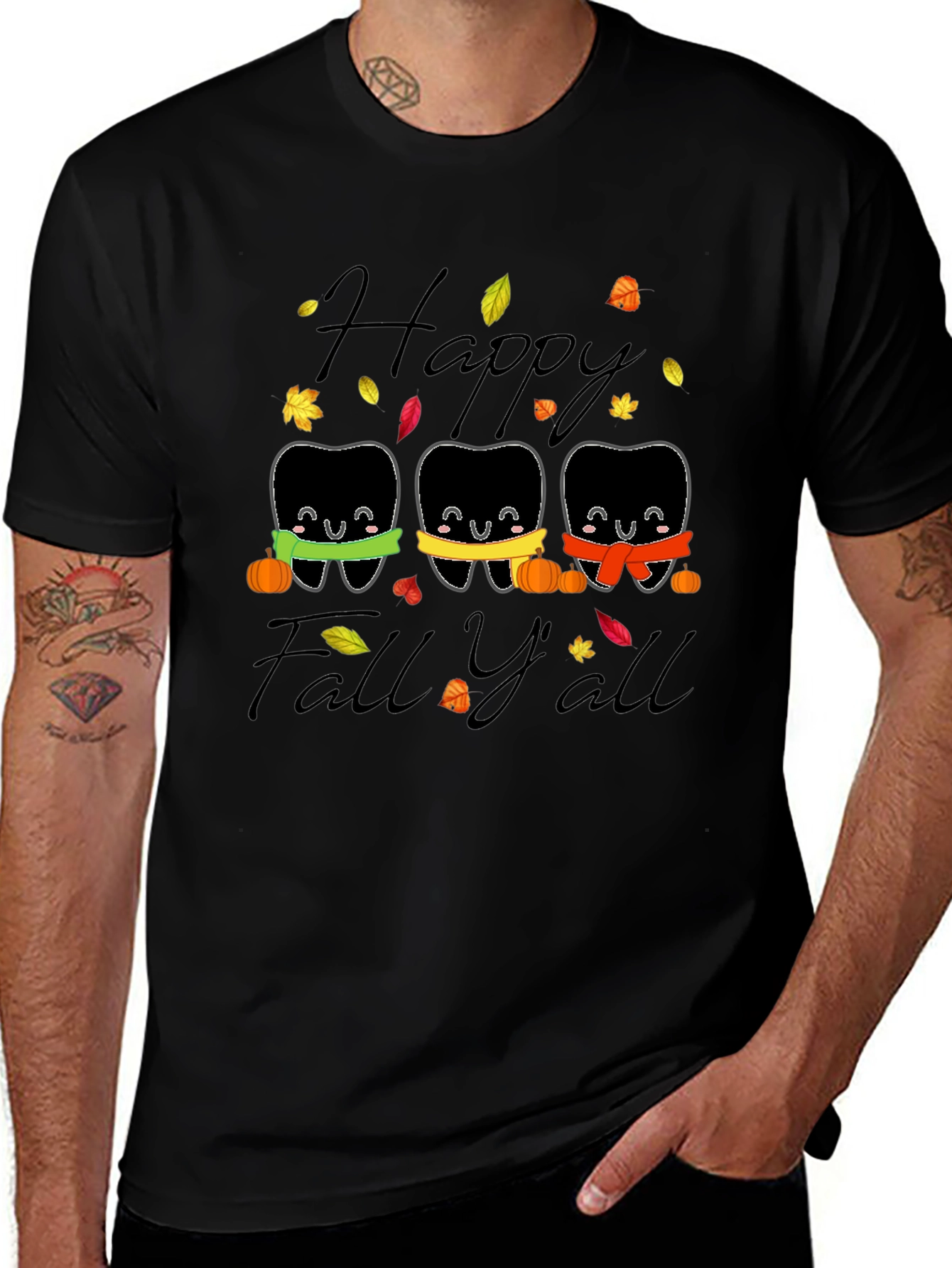Happy Fall Yall Dental T-Shirt