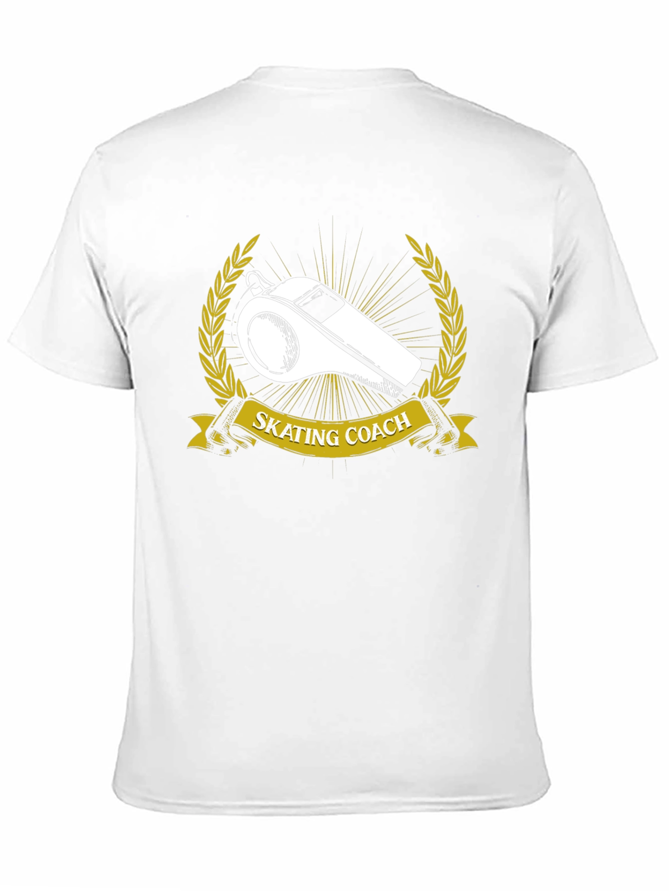 Skating Coach Whistle Graphic T-Shirt