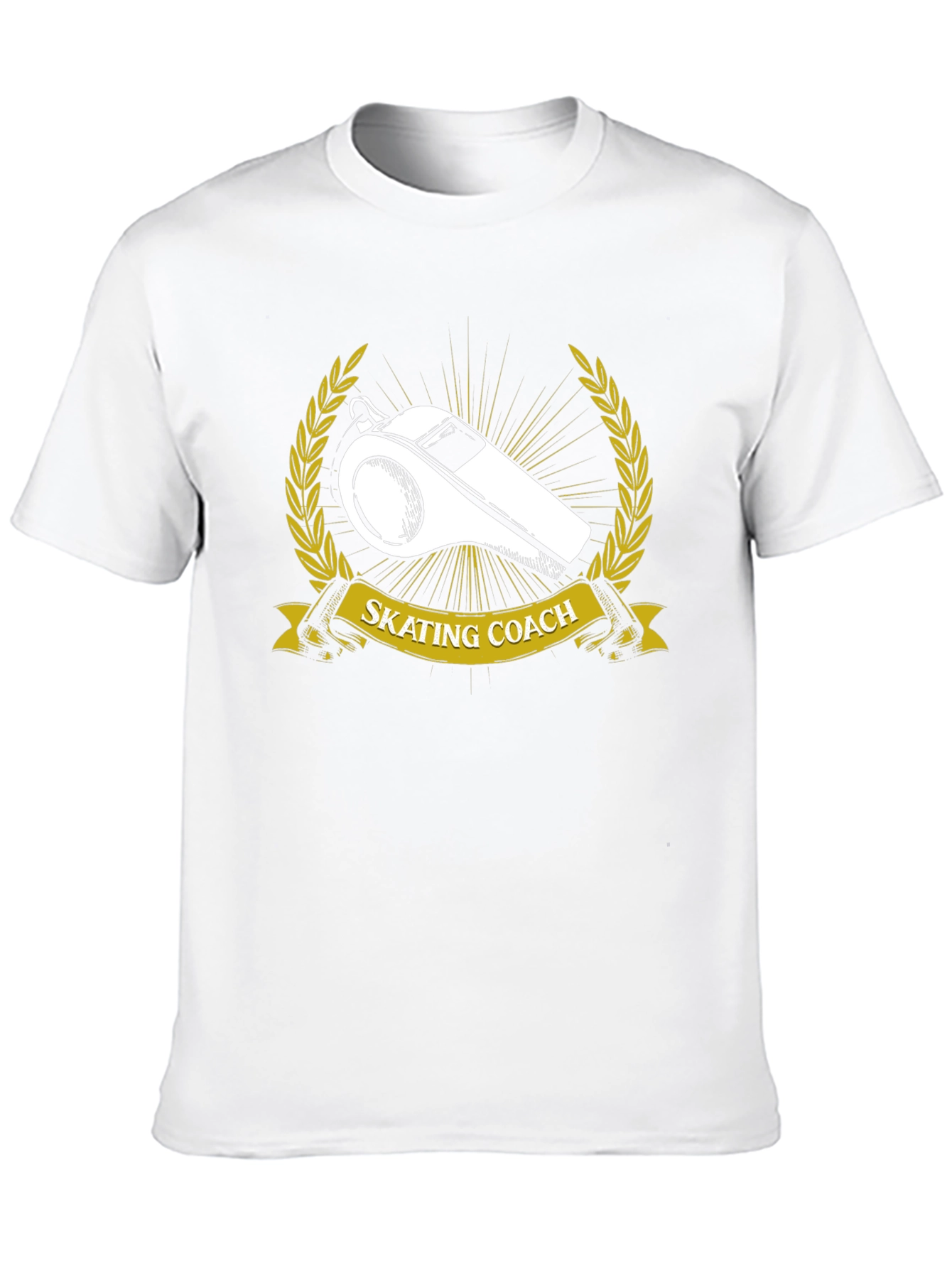 Skating Coach Whistle Graphic T-Shirt