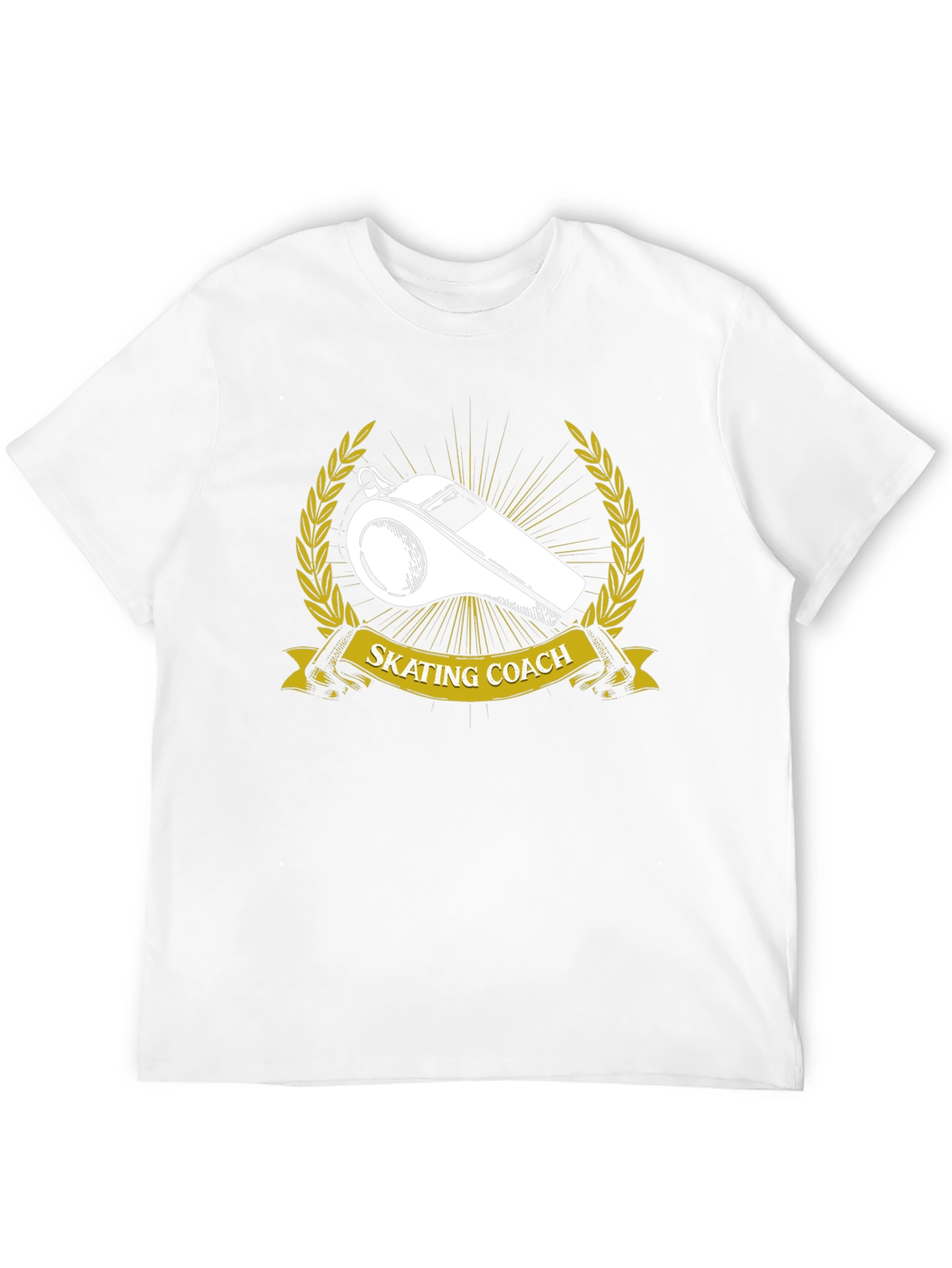 Skating Coach Whistle Graphic T-Shirt