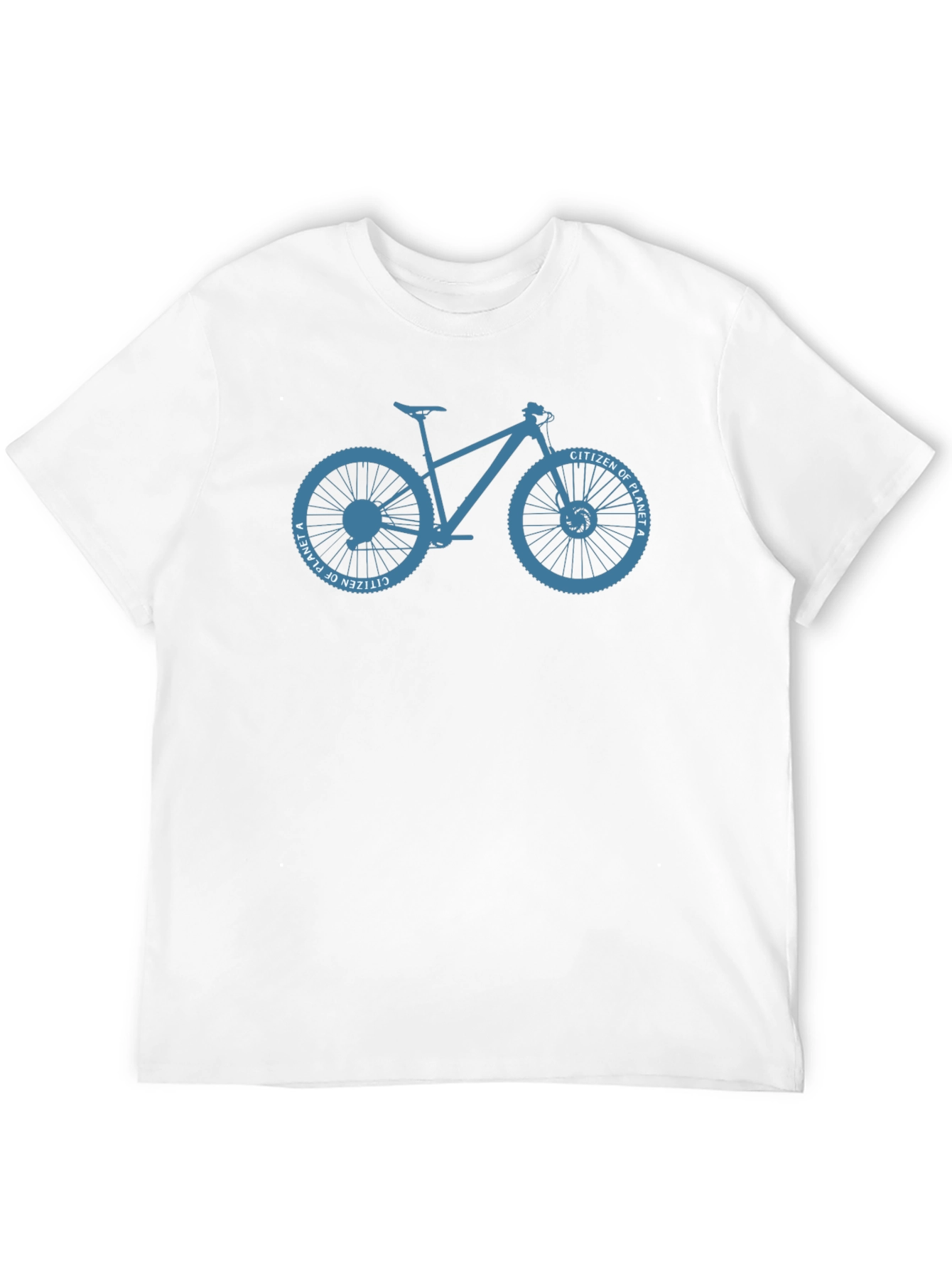 Citizen of Planet A Bike Graphic Tee - Black