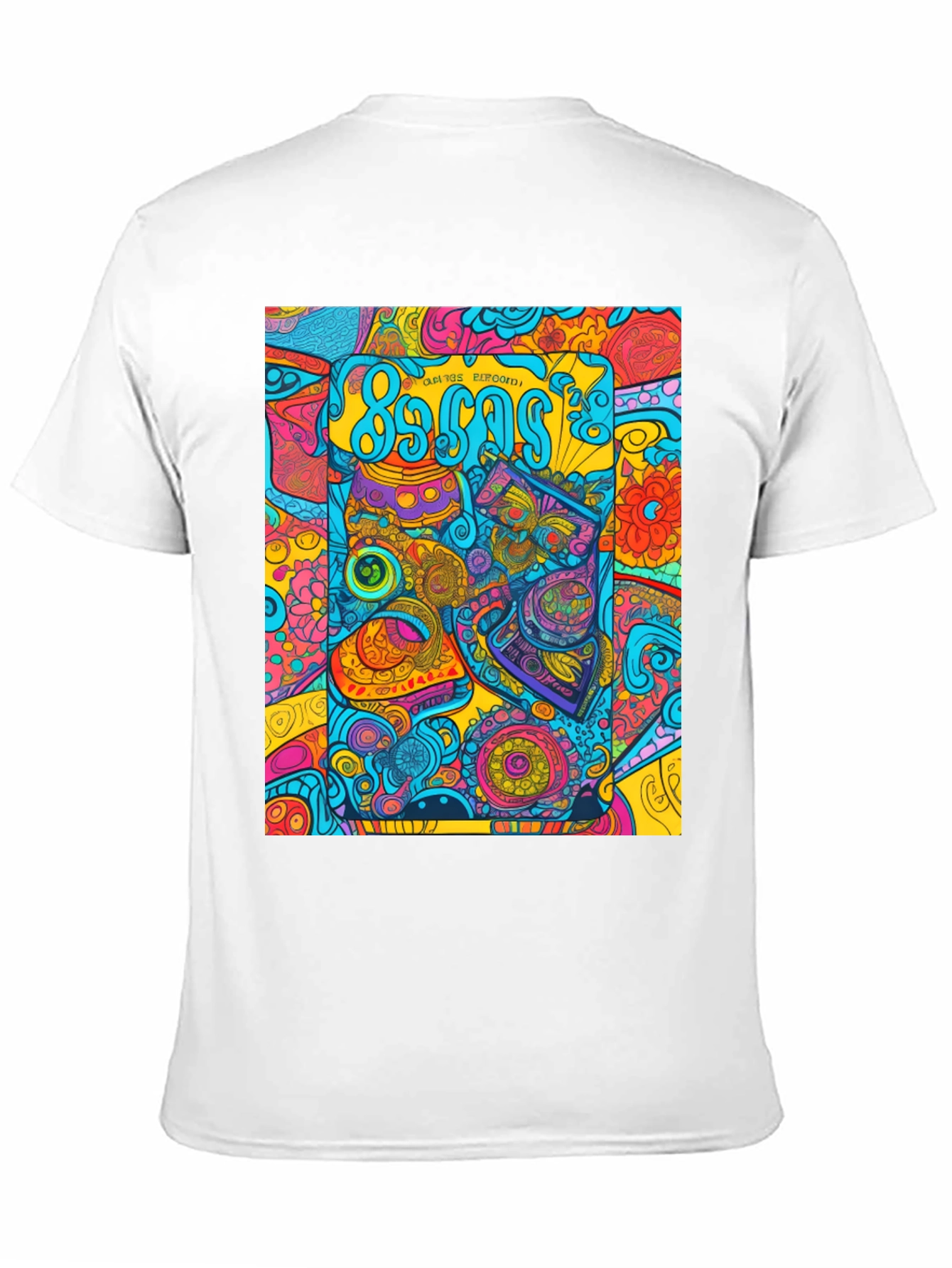 Retro 80s Pattern Graphic Tee