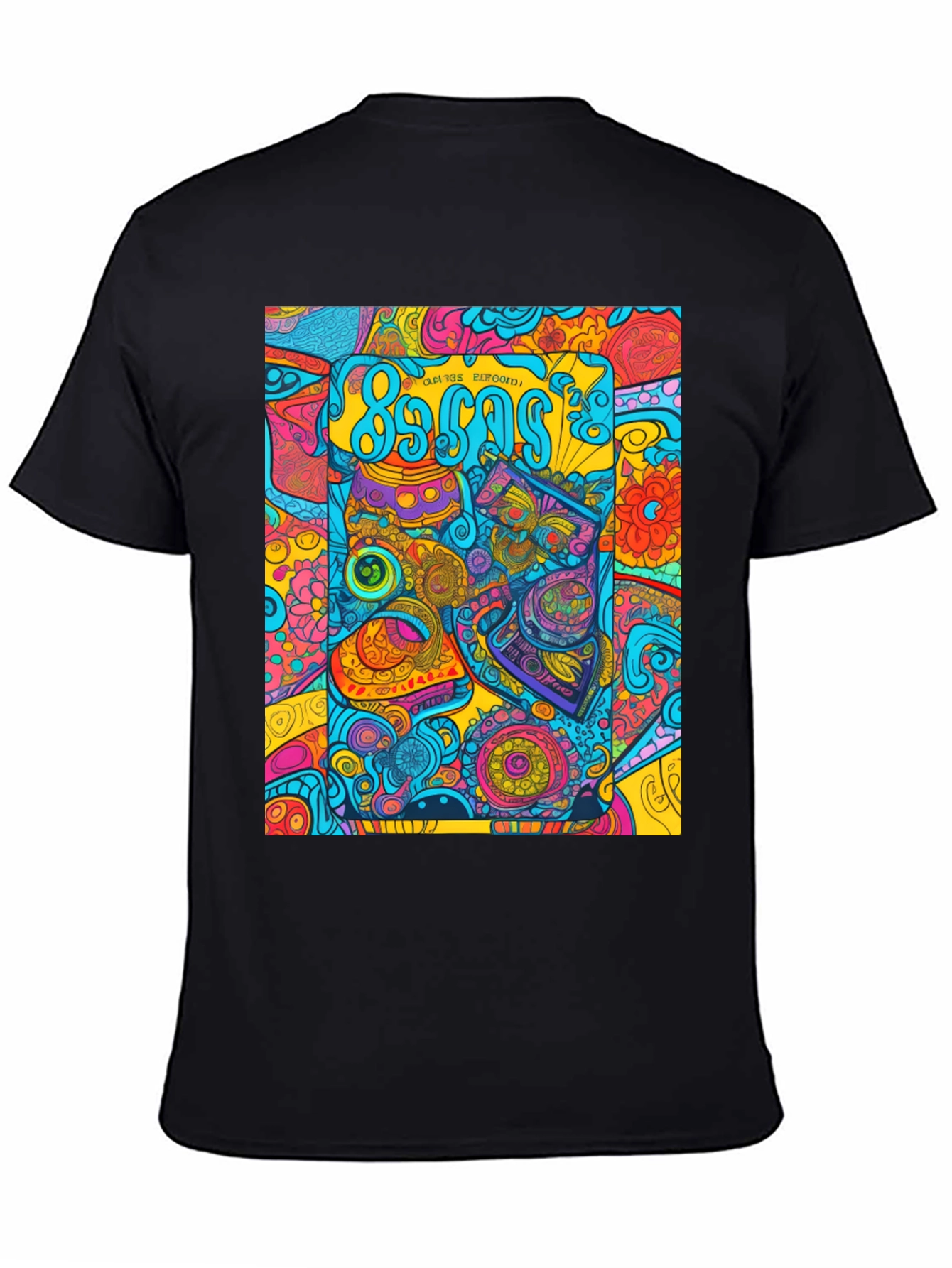 Retro 80s Pattern Graphic Tee