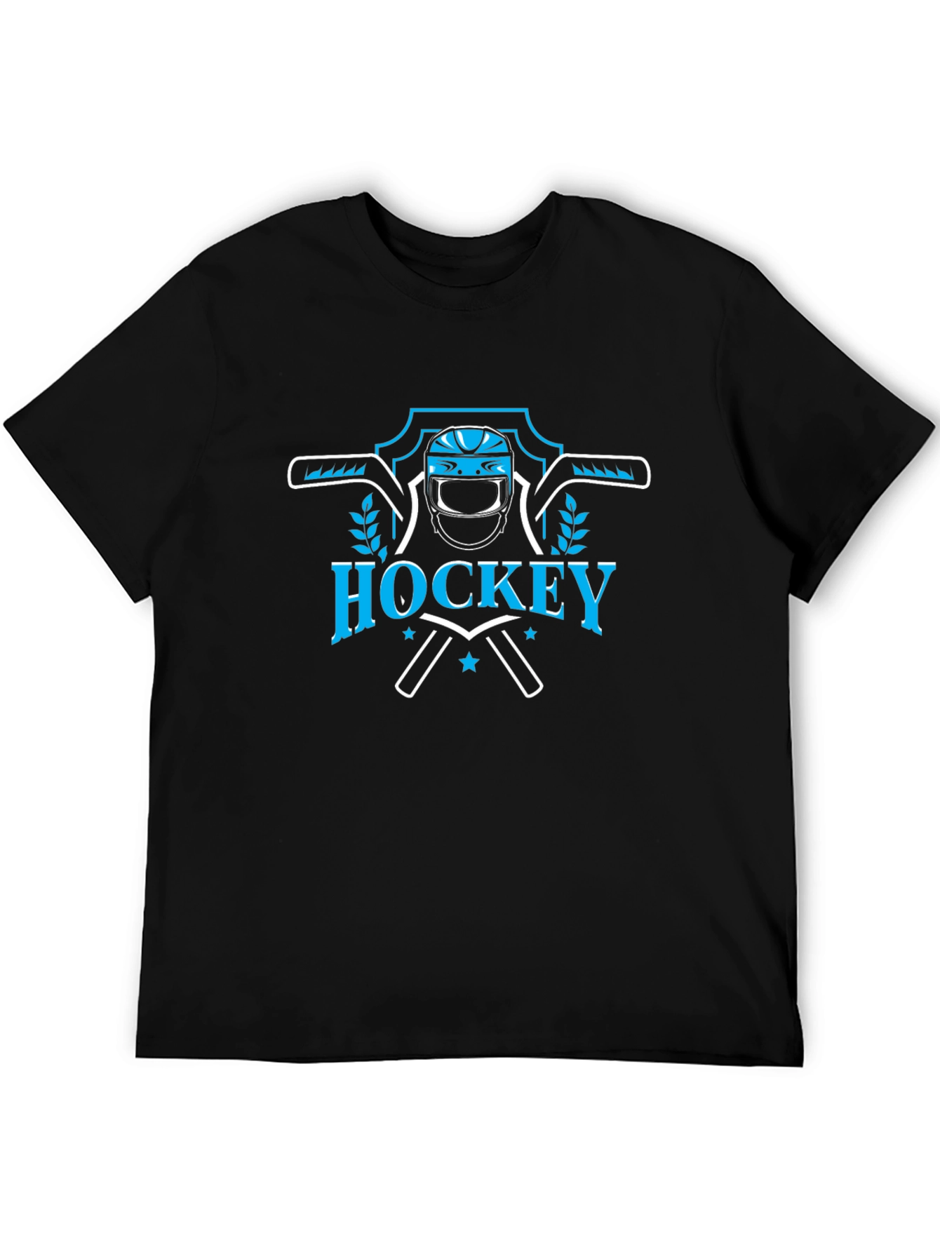 Hockey Graphic T-Shirt - Black