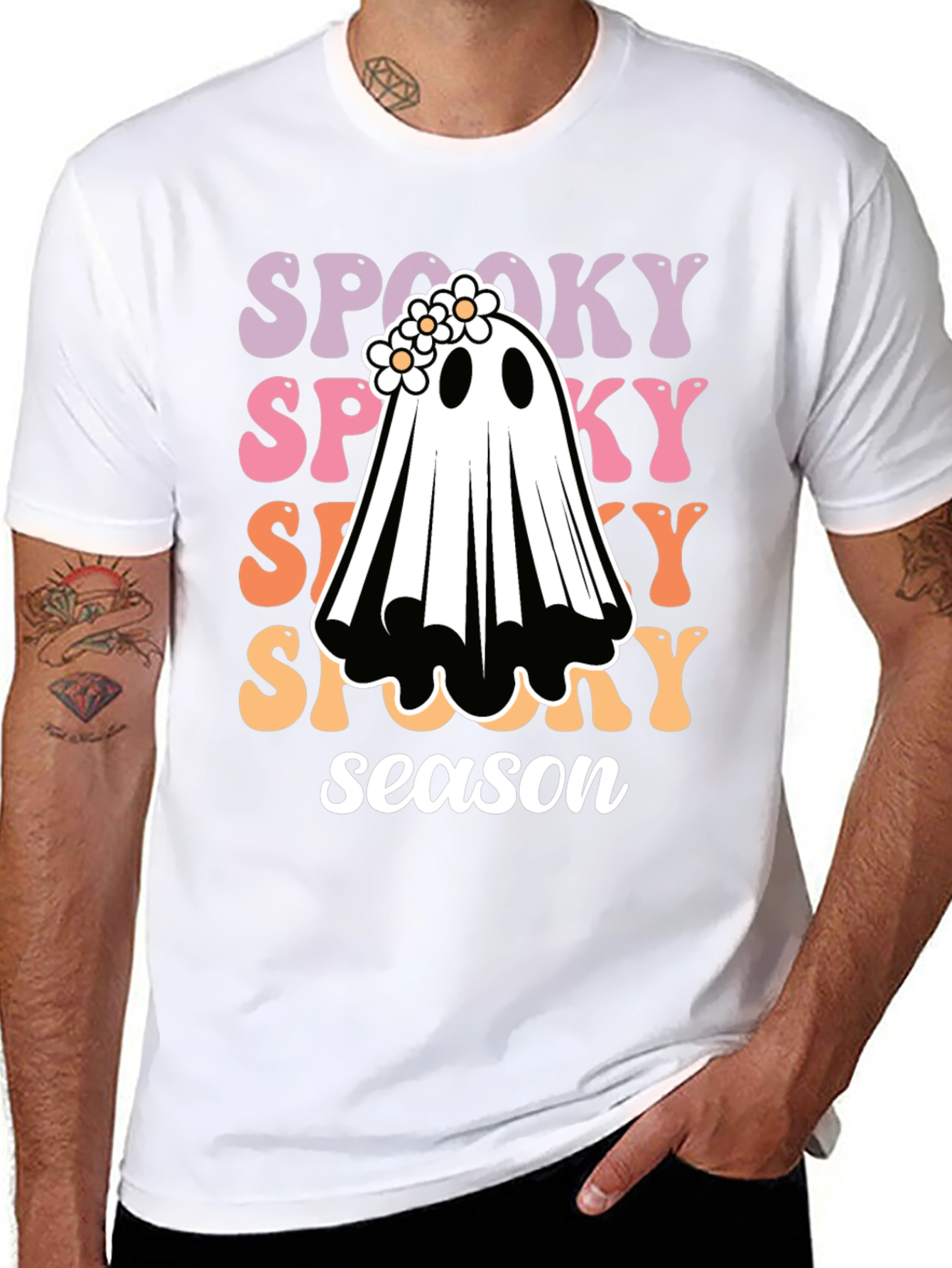 Spooky Season Ghost T-Shirt