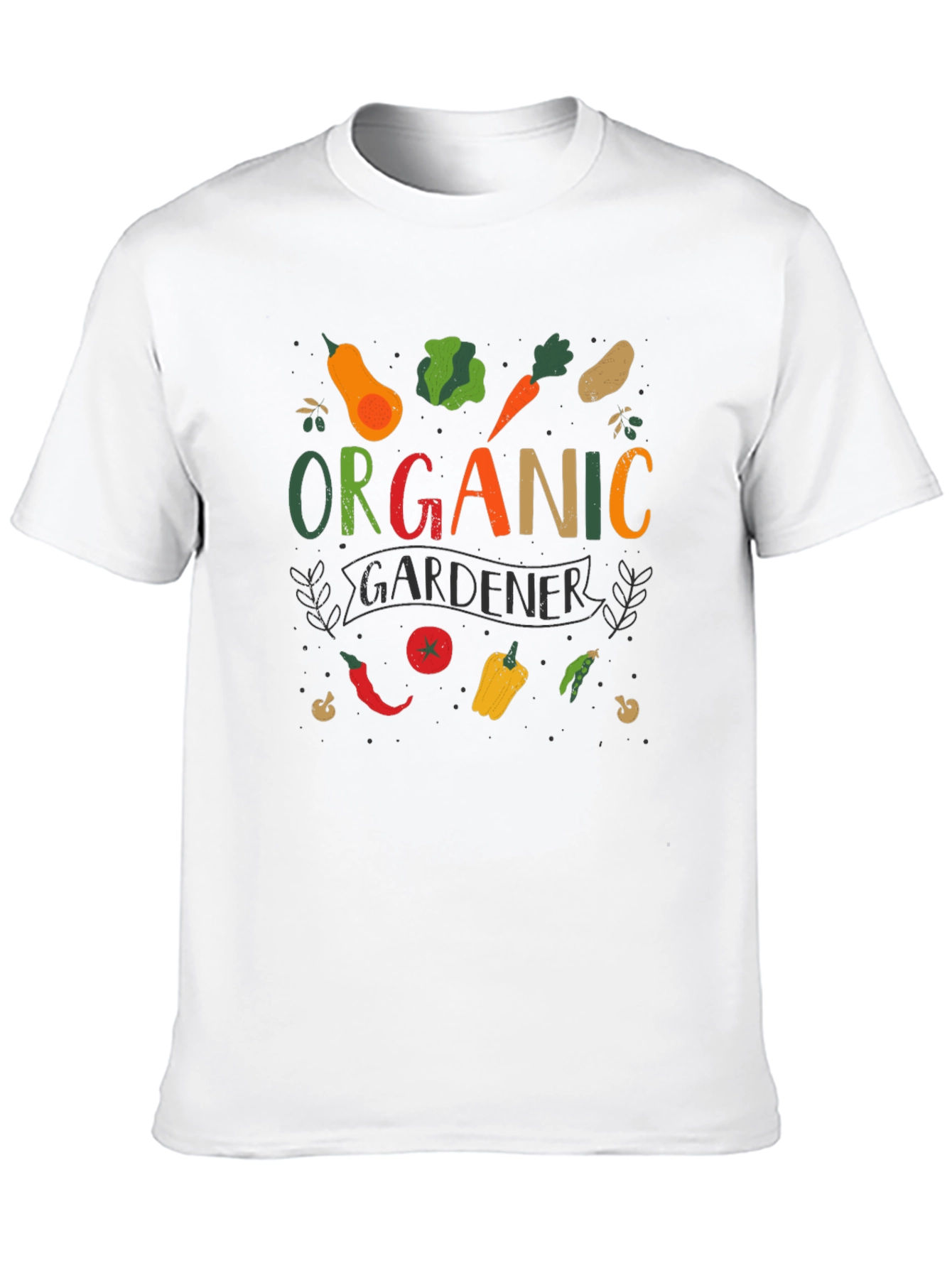 Organic Gardener T-Shirt - Unisex Black Tee
