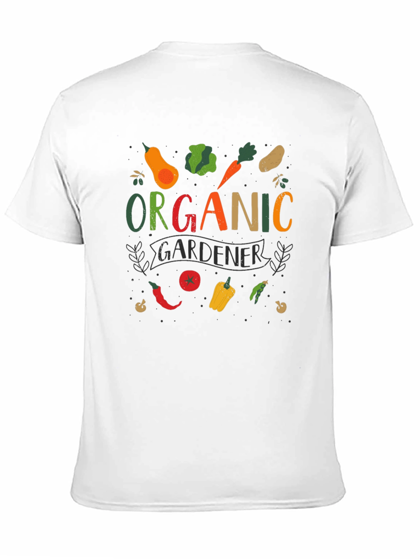 Organic Gardener T-Shirt - Unisex Black Tee