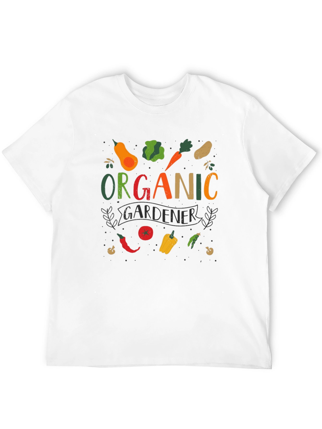 Organic Gardener T-Shirt - Unisex Black Tee