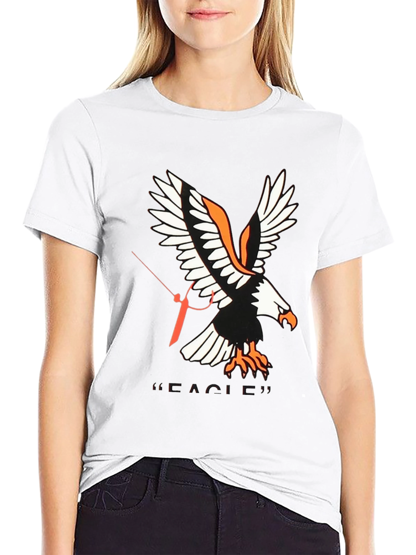 Eagle Graphic Tee - Stylish Mens Black T-Shirt