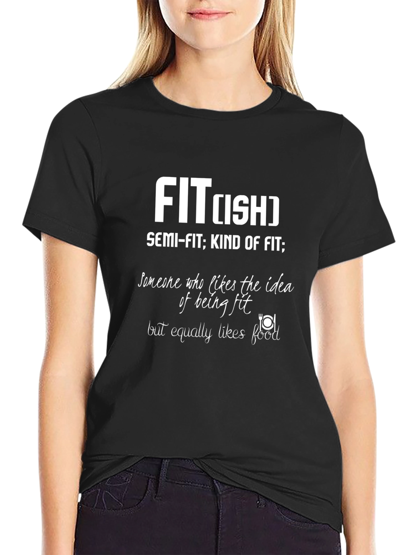 Fit-ish Graphic T-Shirt: Semi-Fit Kind of Fit