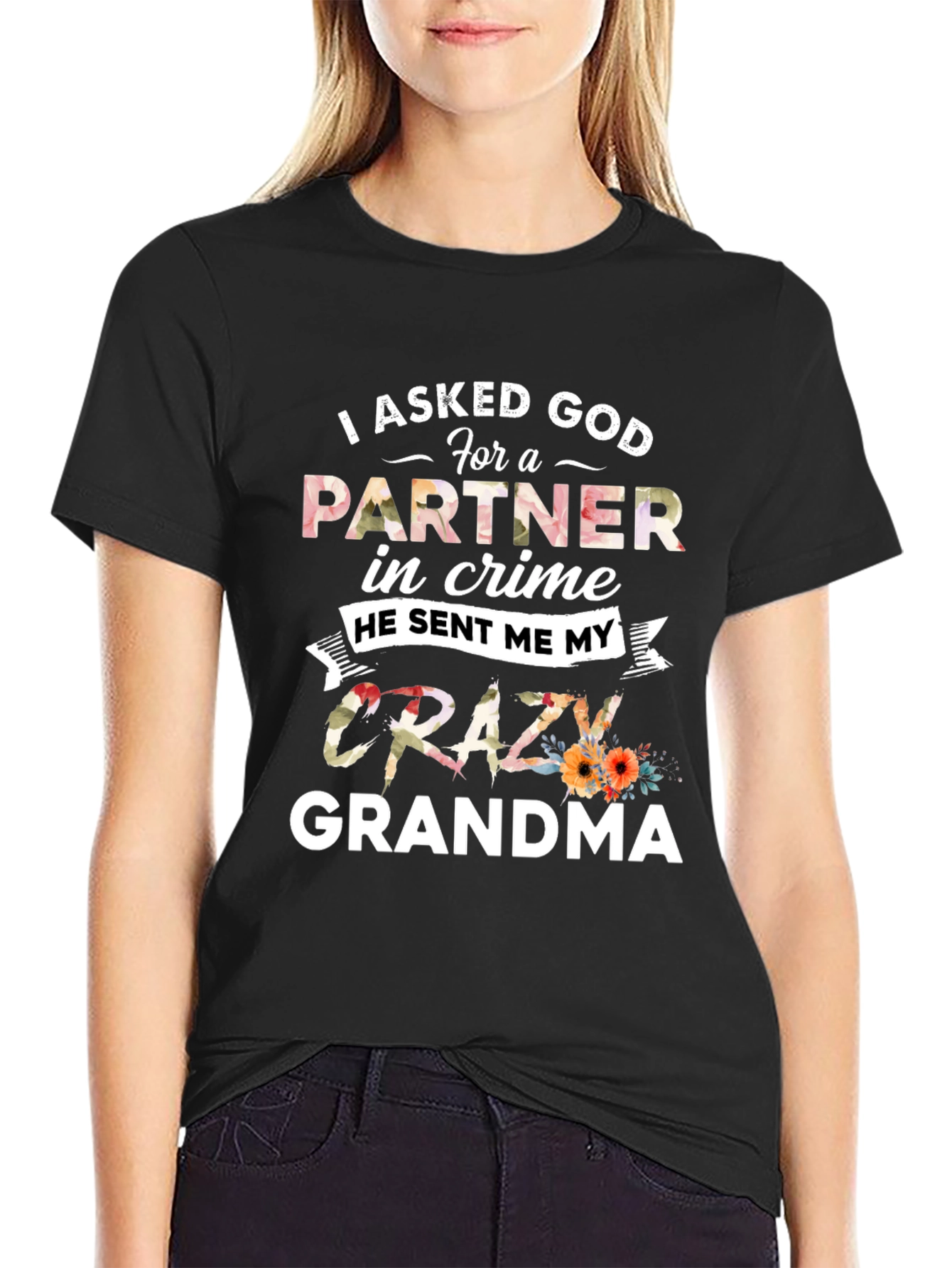 Partner in Crime Grandma T-Shirt