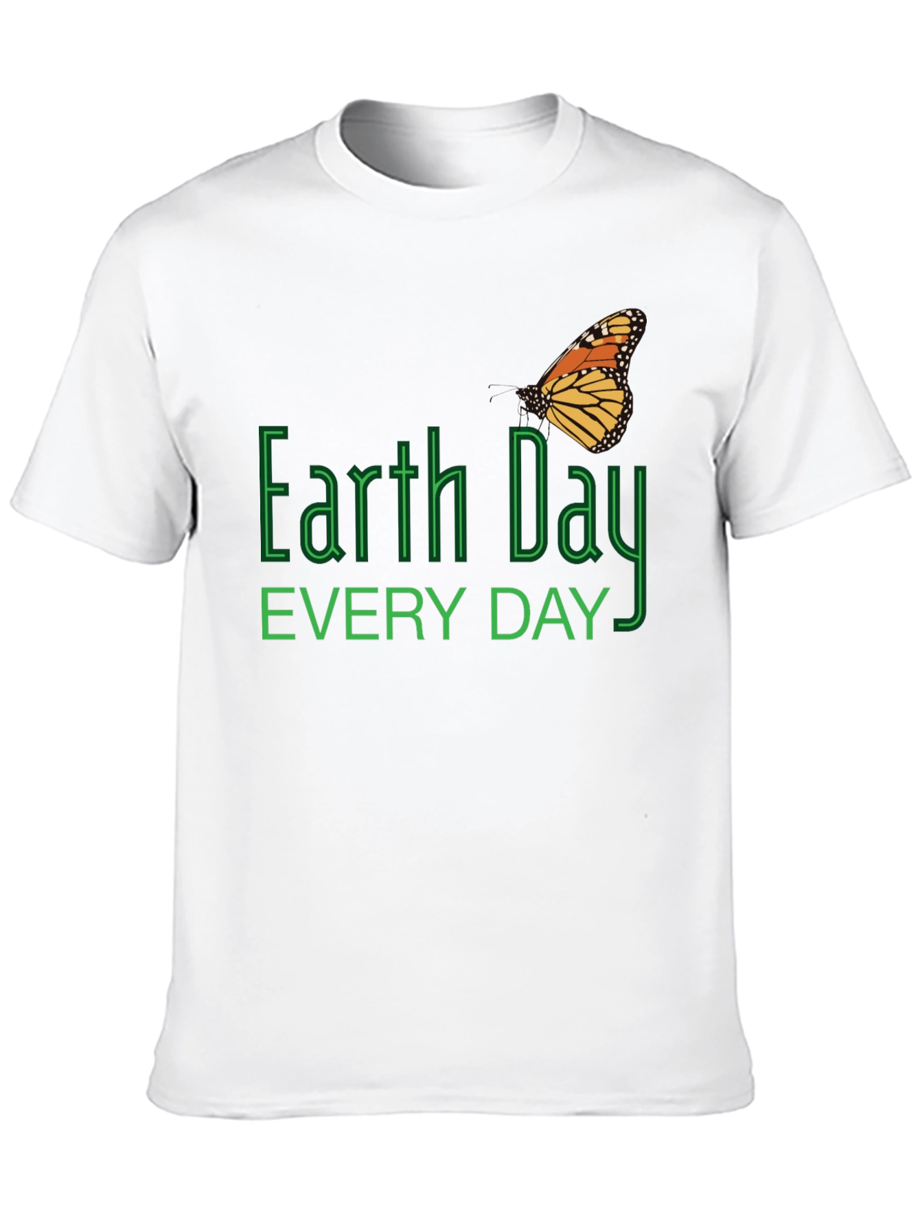 Earth Day Everyday Black T-Shirt