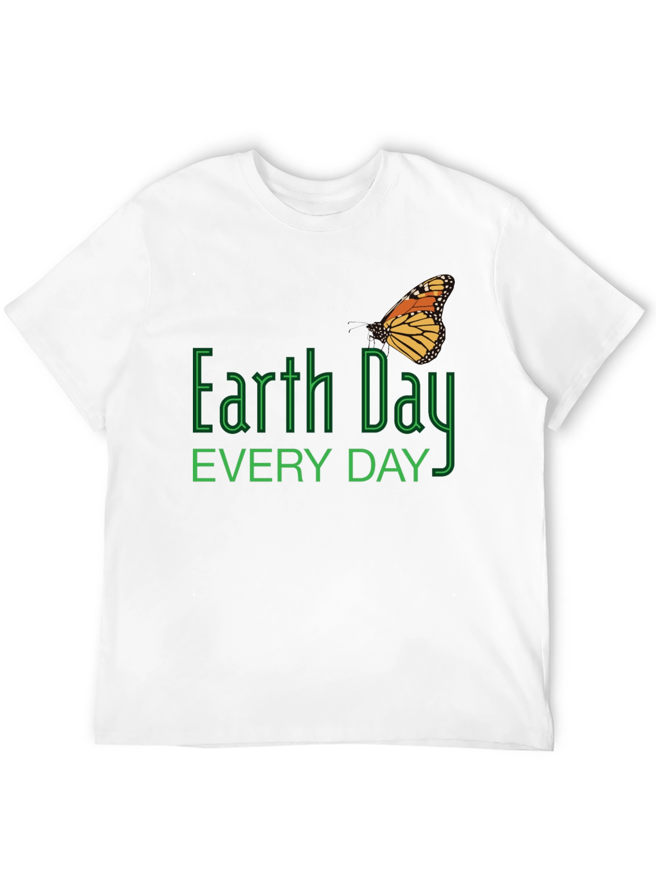 Earth Day Everyday Black T-Shirt