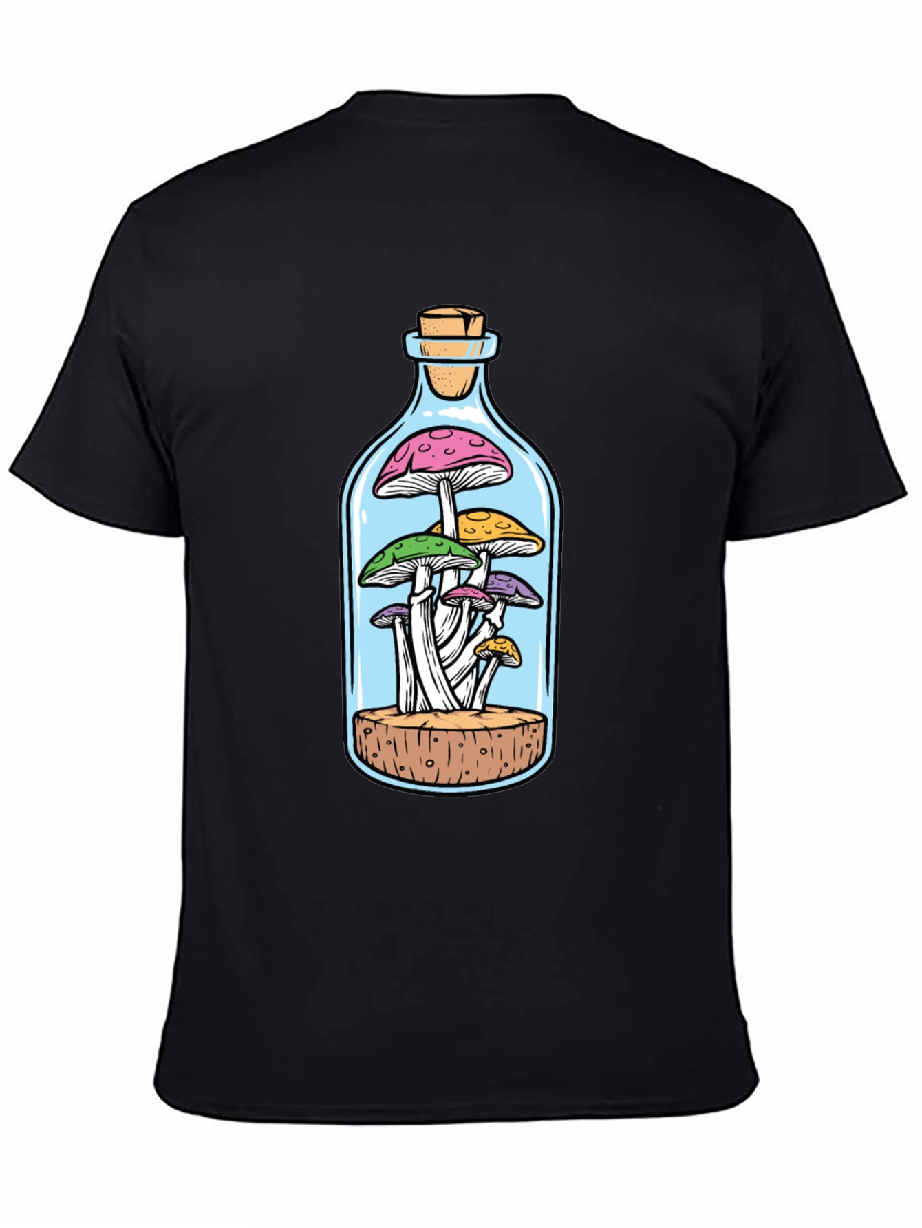 Mushroom Bottle Graphic Tee