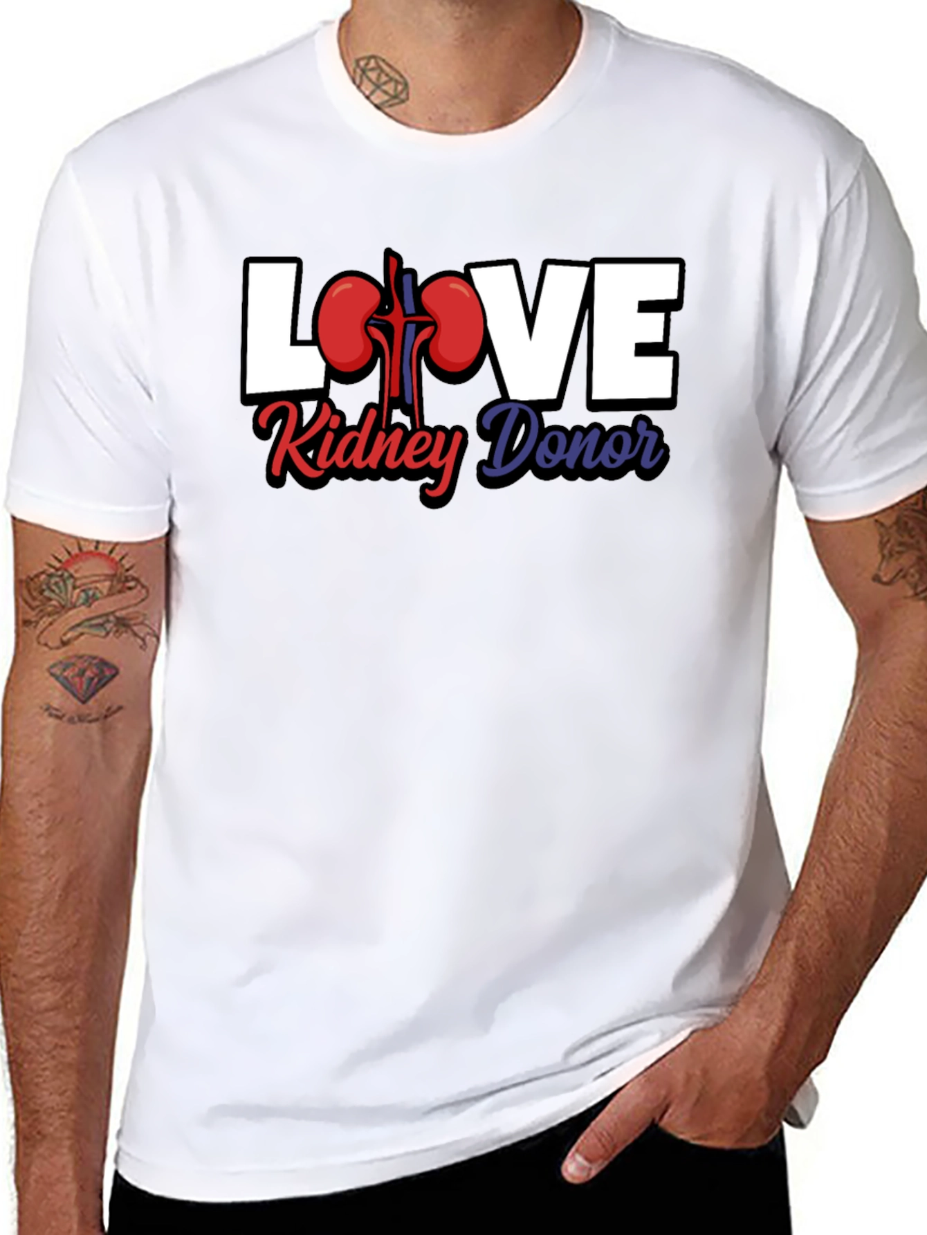 Love Kidney Donor Awareness T-Shirt