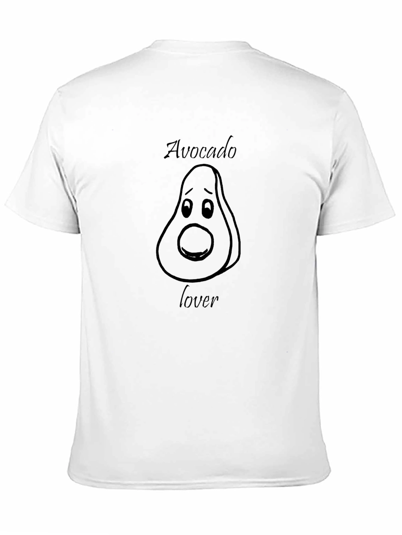 Avocado Lover Black T-Shirt
