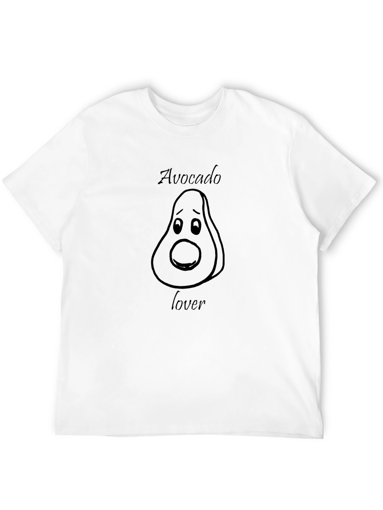 Avocado Lover Black T-Shirt
