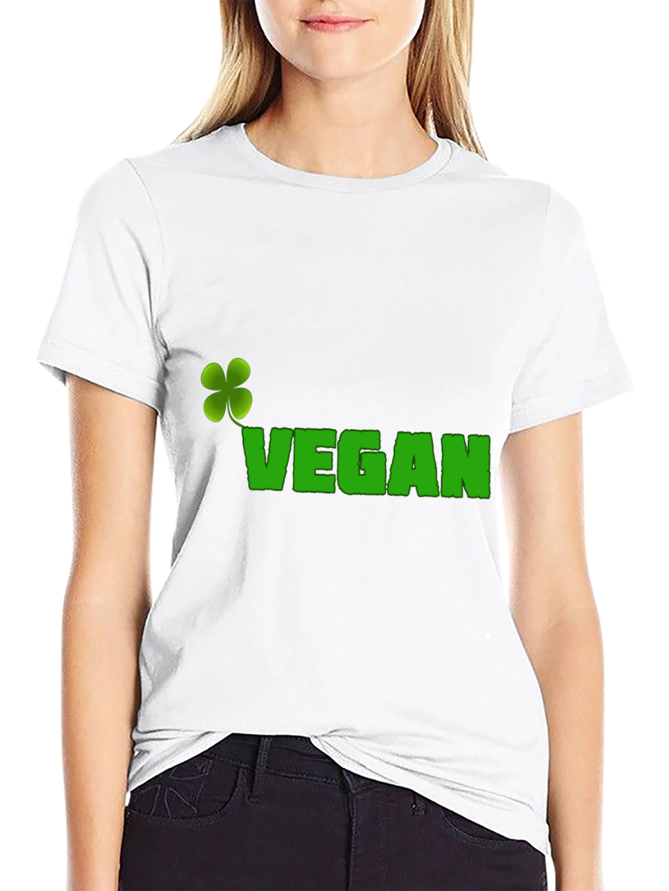 Vegan Shamrock T-Shirt - Plant Based Lifestyle Tee