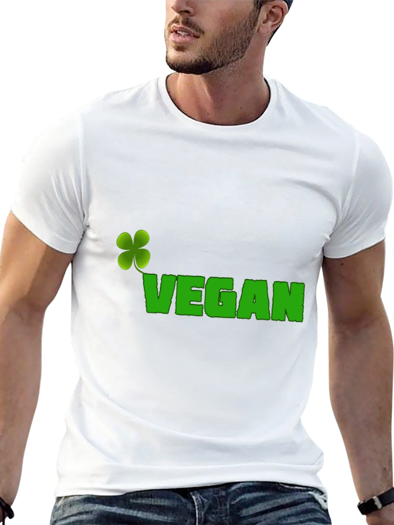 Vegan Shamrock T-Shirt - Plant Based Lifestyle Tee