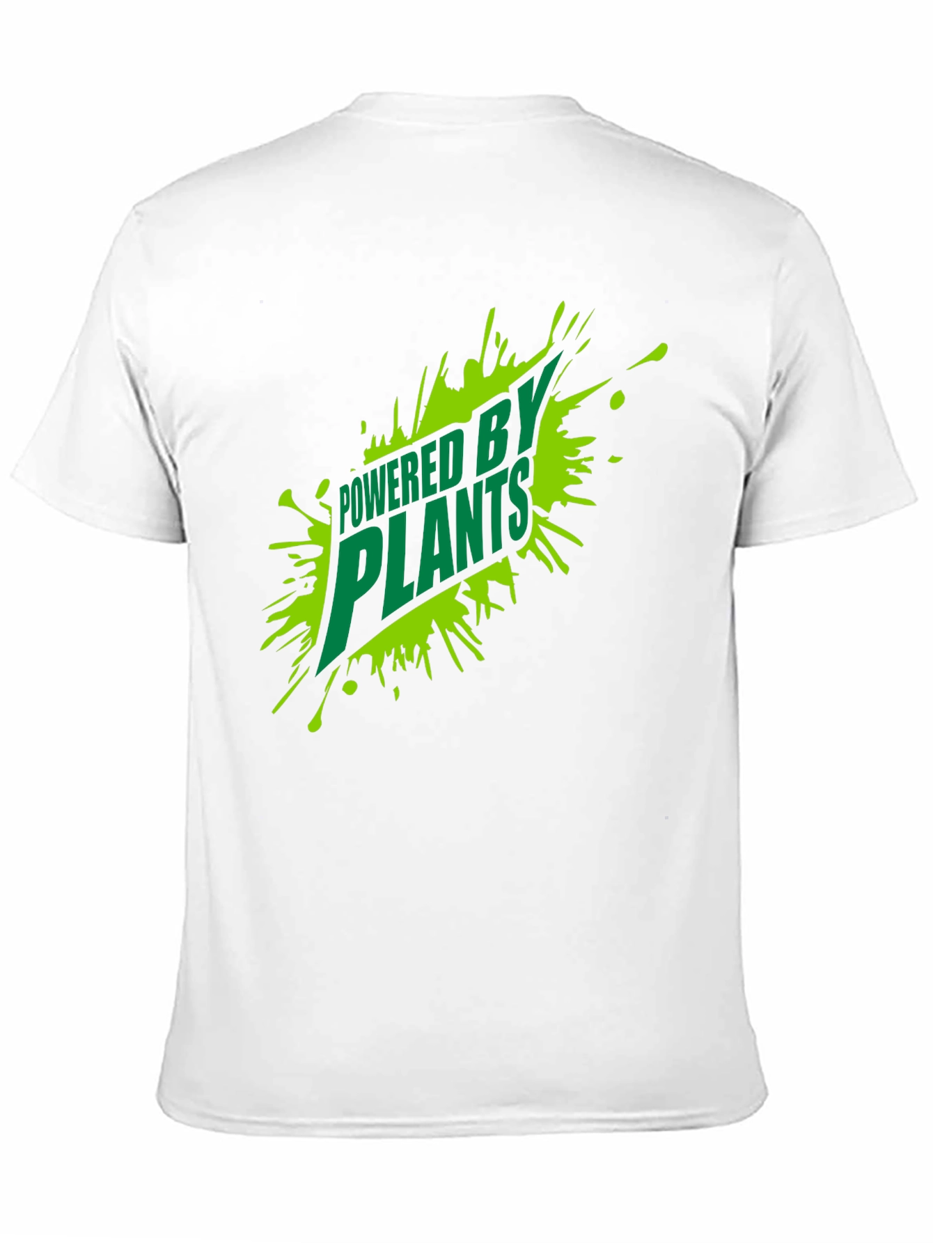 Powered By Plants T-Shirt - Vegan Lifestyle Tee