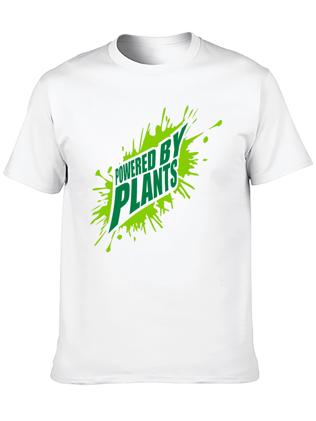 Powered By Plants T-Shirt - Vegan Lifestyle Tee