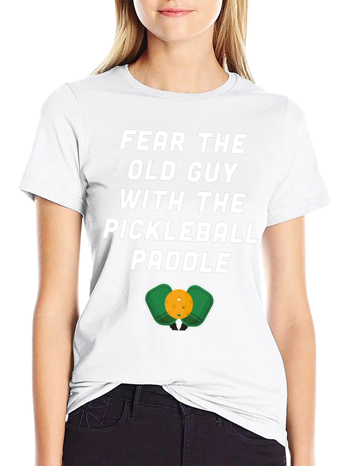 Fear The Old Guy Pickleball T-Shirt