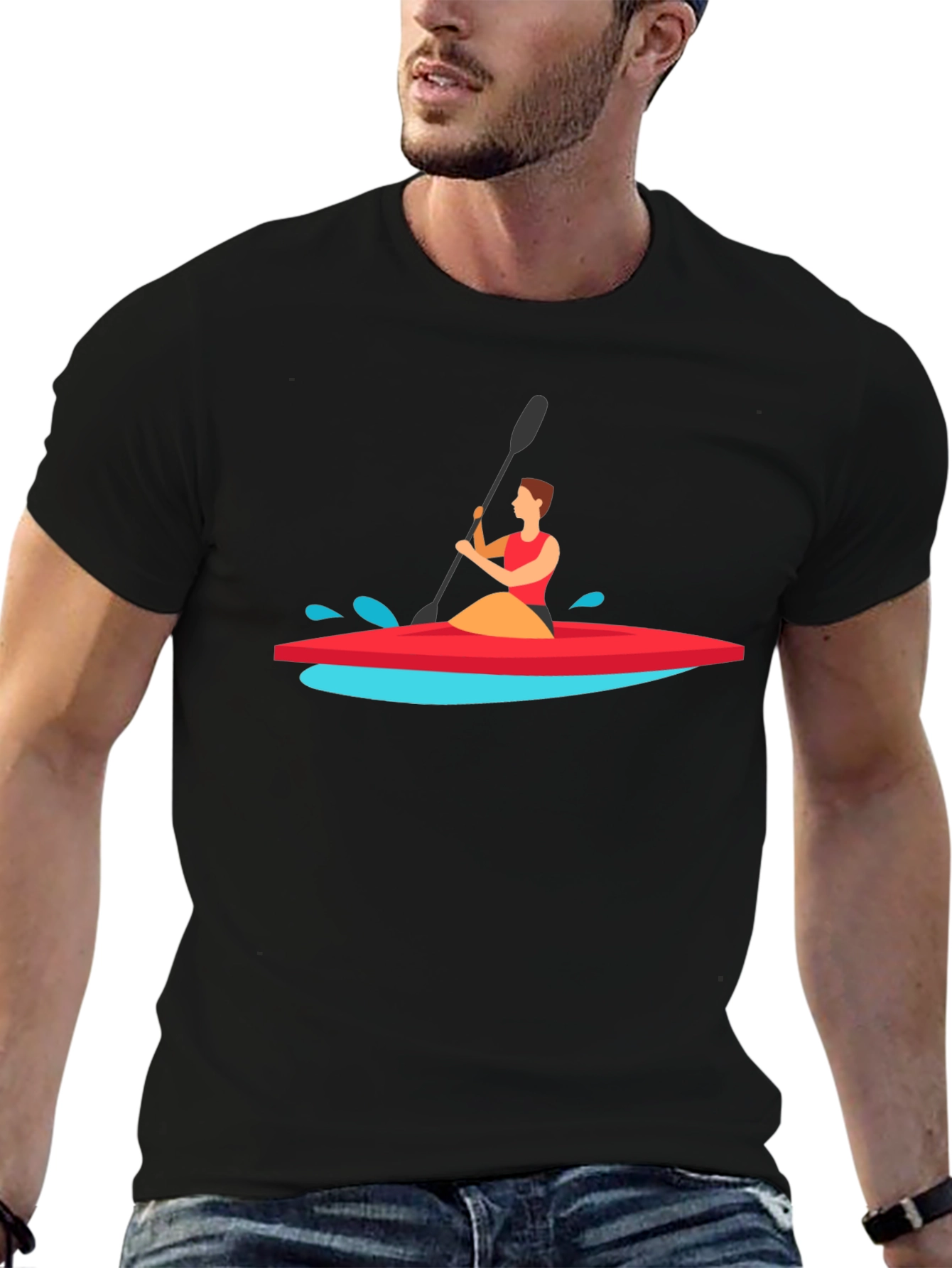 Kayak T-Shirt - Adventurous Style